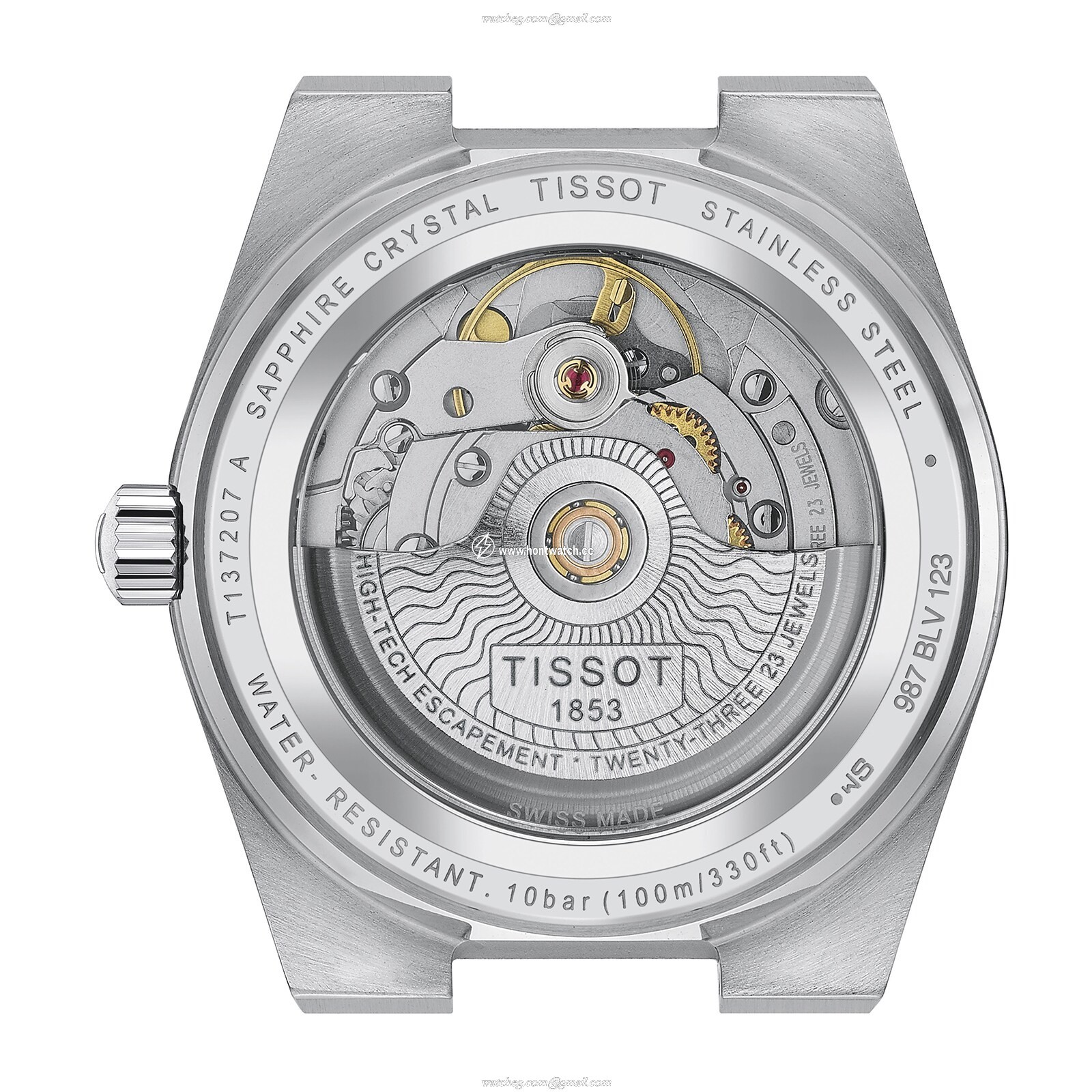 Tissot PRX 35mm Automatic Watch - White Dial Stainless Steel - Image 2