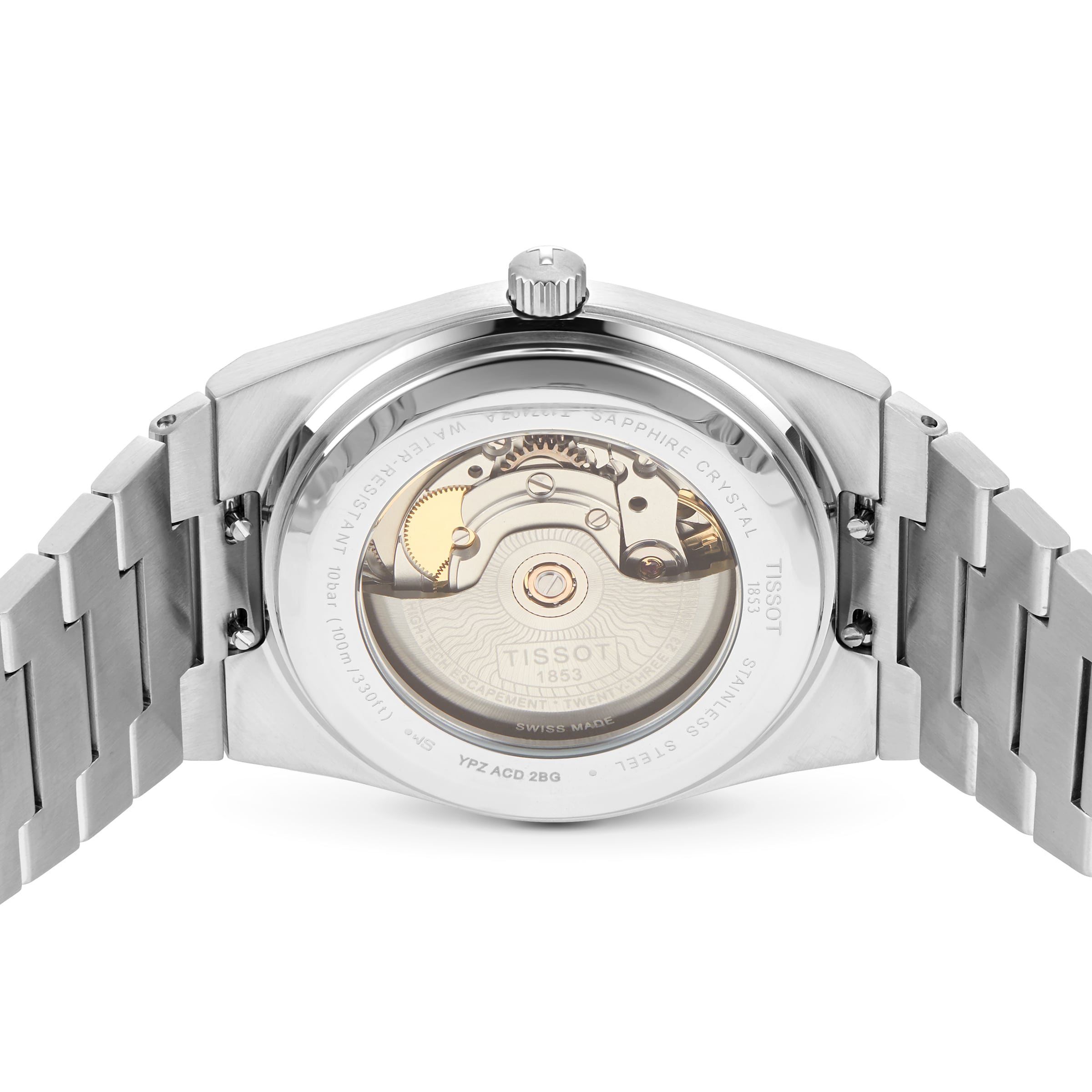 Tissot PRX Automatic Black Dial 40mm Stainless Steel Watch | T1374071105100 - Image 4