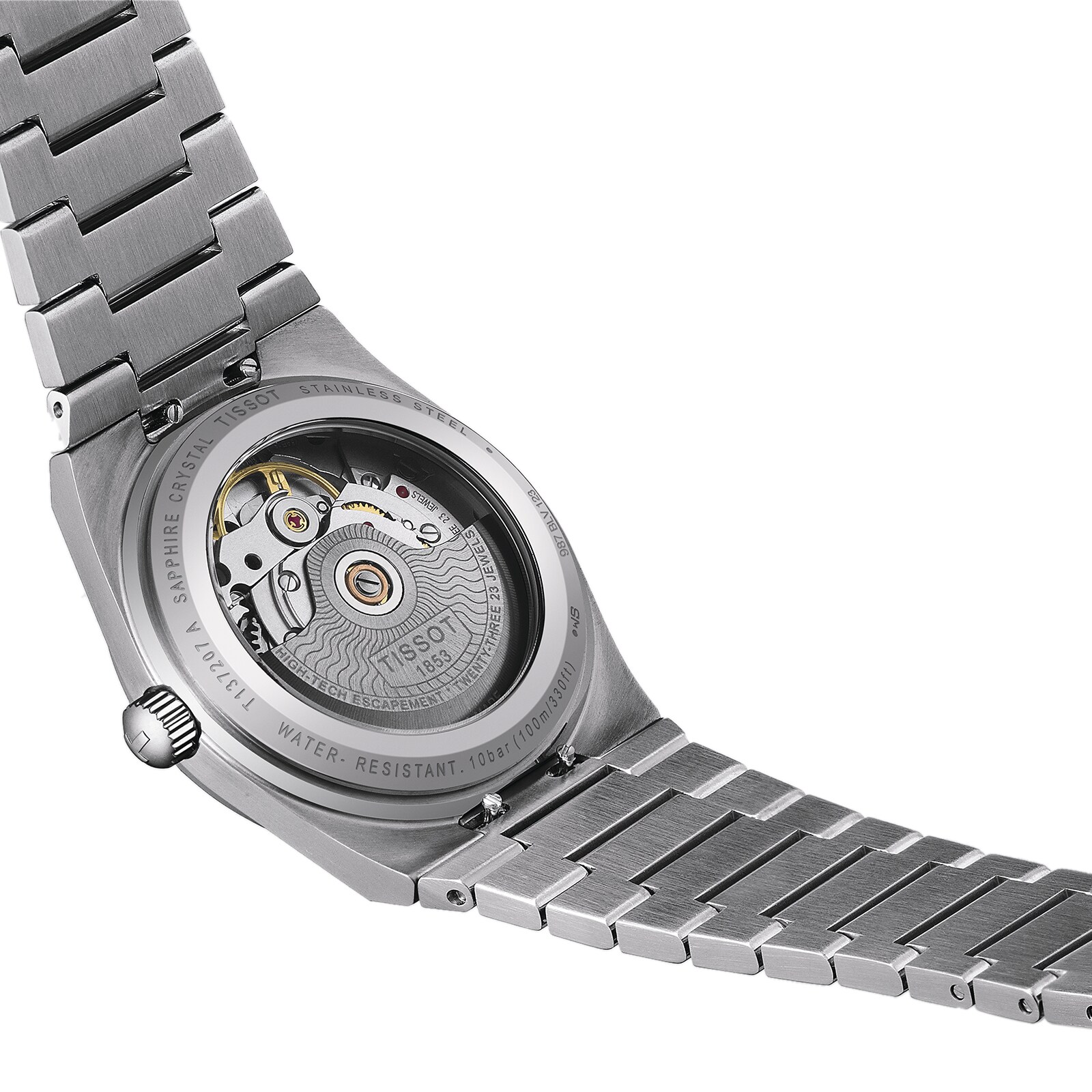 Tissot PRX 35mm Automatic Green Watch - Stainless Steel | 100M Water Resistant - Image 4