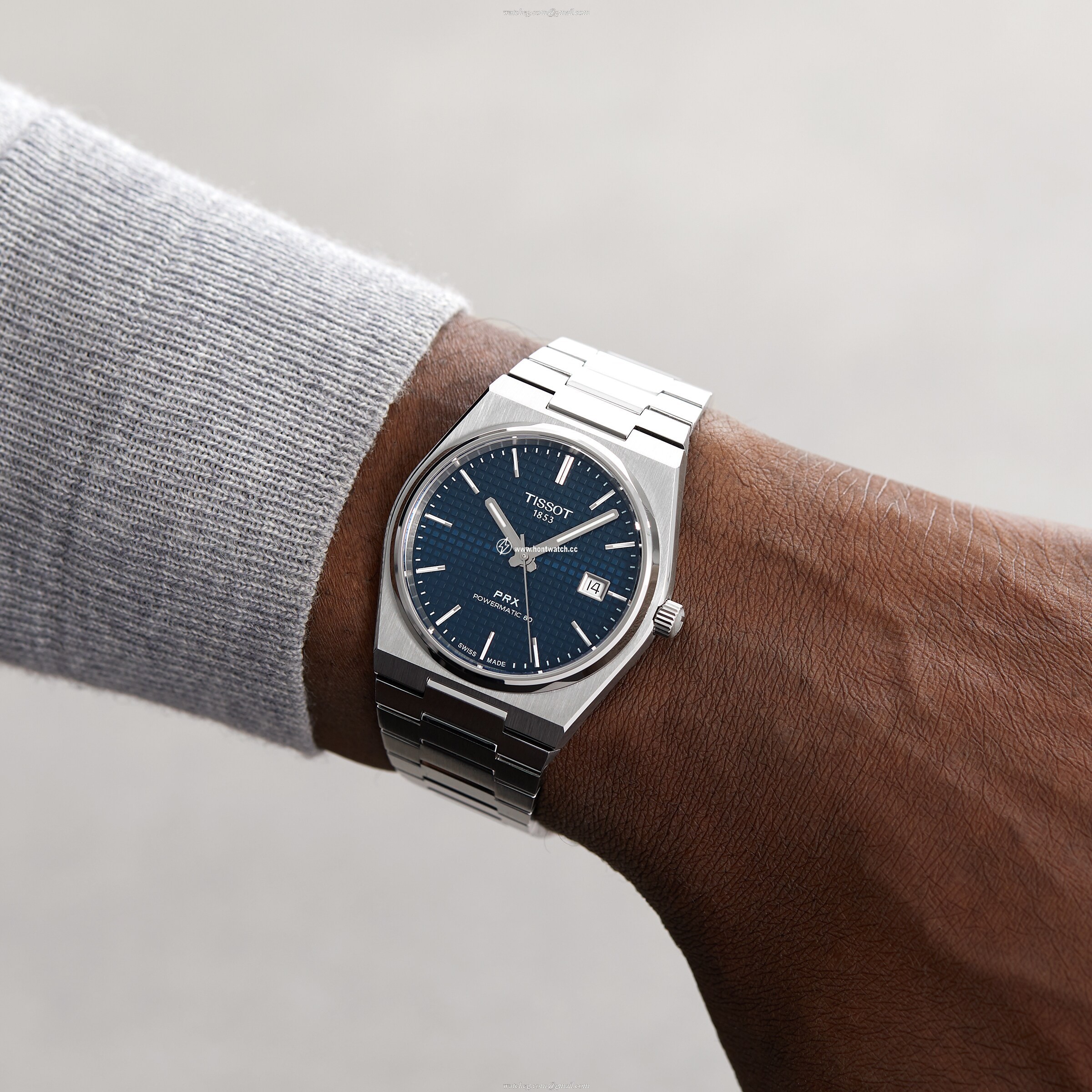 Tissot T-Classic Automatic Blue Watch - 40mm Stainless Steel - 100M Water Resistant - Image 2