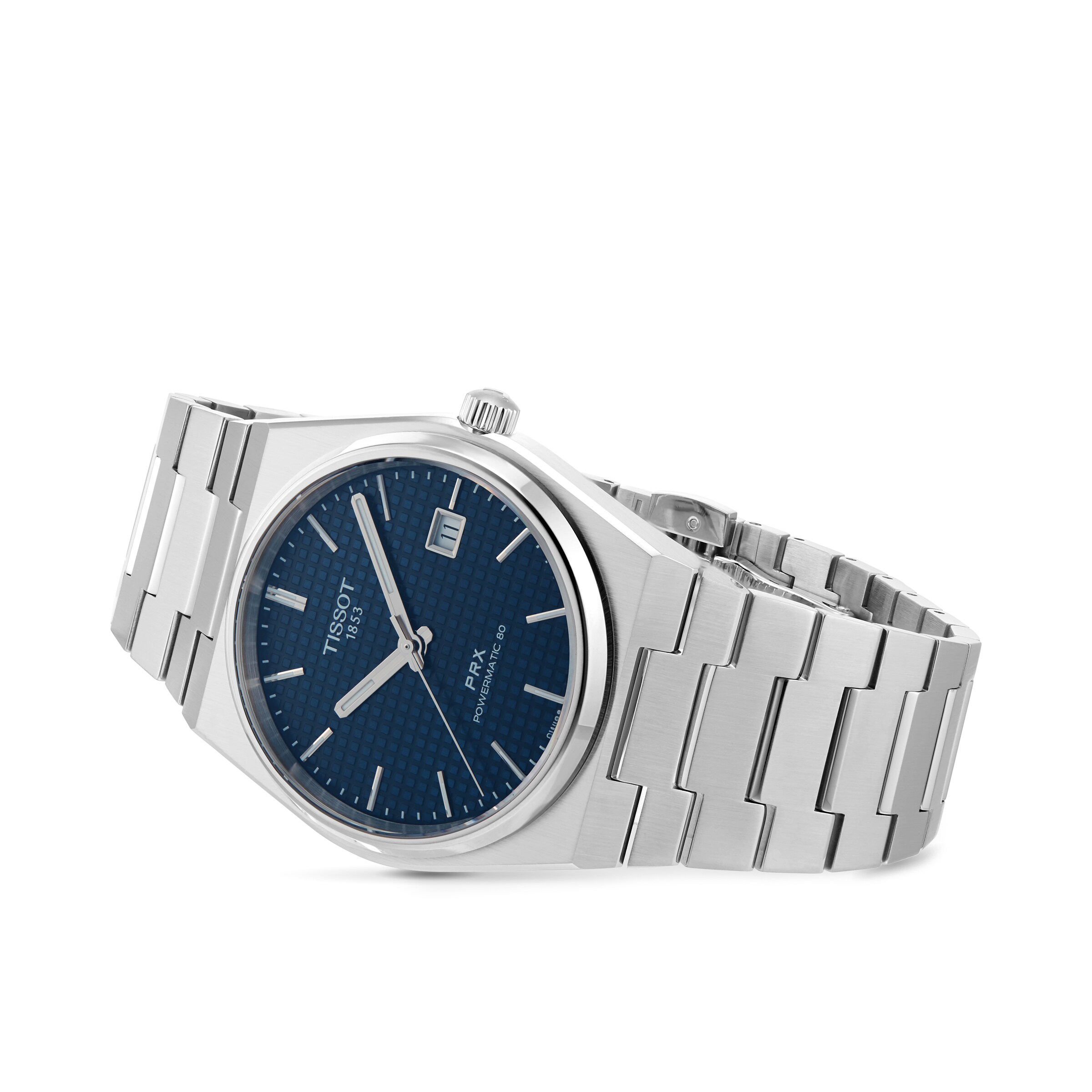 Tissot T-Classic Automatic Blue Watch - 40mm Stainless Steel - 100M Water Resistant - Image 3