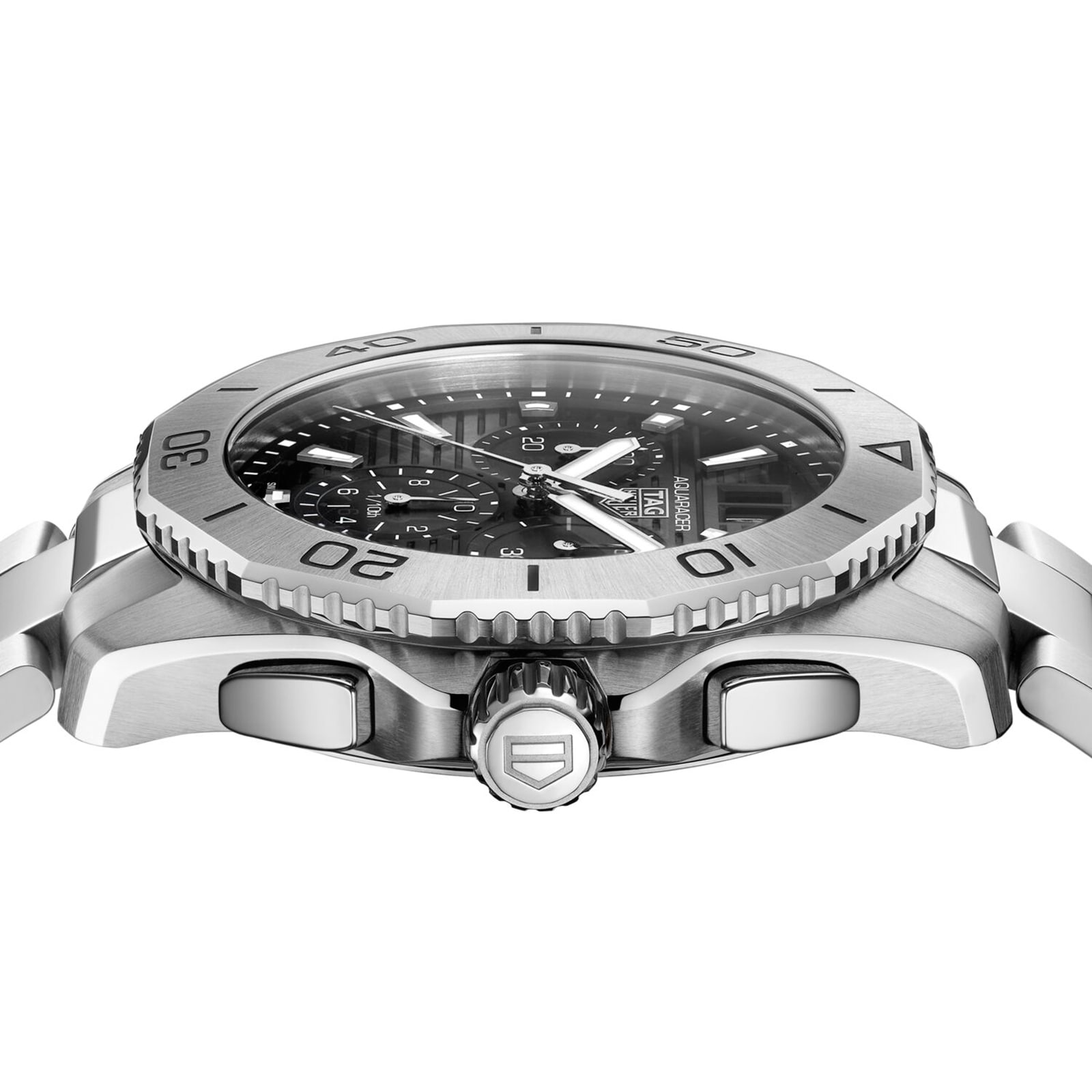 TAG Heuer Aquaracer CBP1110 Quartz Chronograph 40mm Black Dial | 200M - Image 3