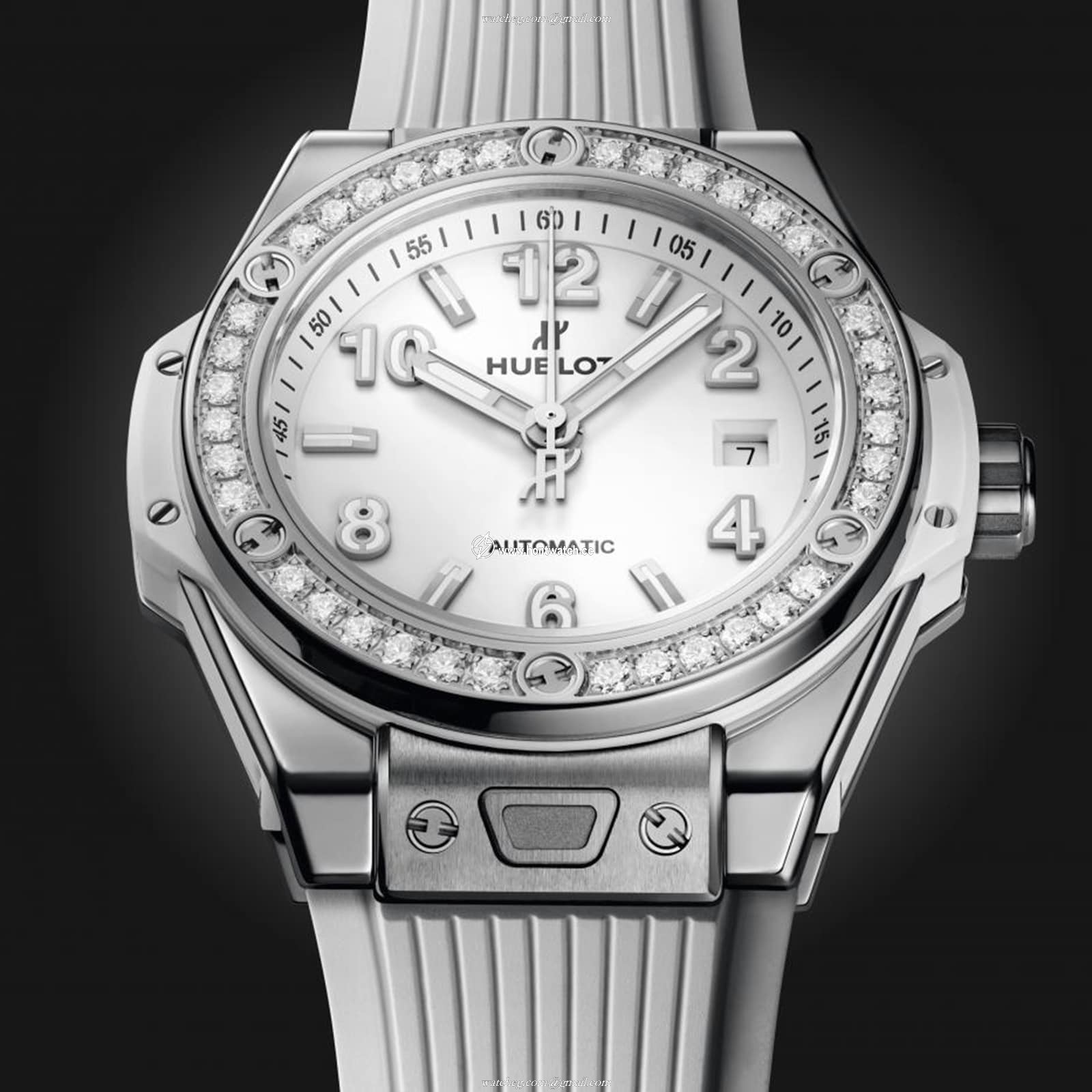 Hublot Big Bang 33mm Stainless Steel Automatic White Dial Replica Watch - Image 2