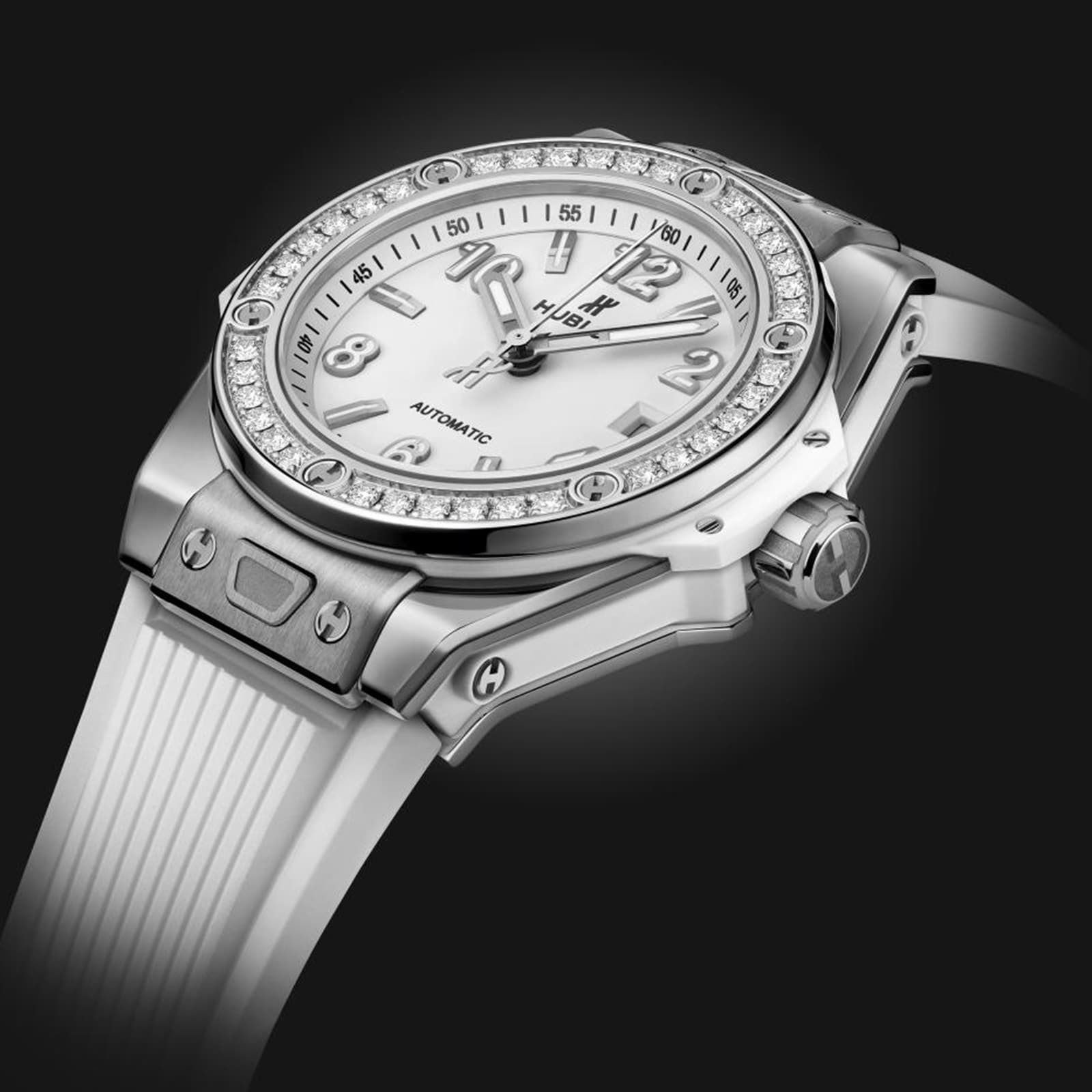 Hublot Big Bang 33mm Stainless Steel Automatic White Dial Replica Watch - Image 3