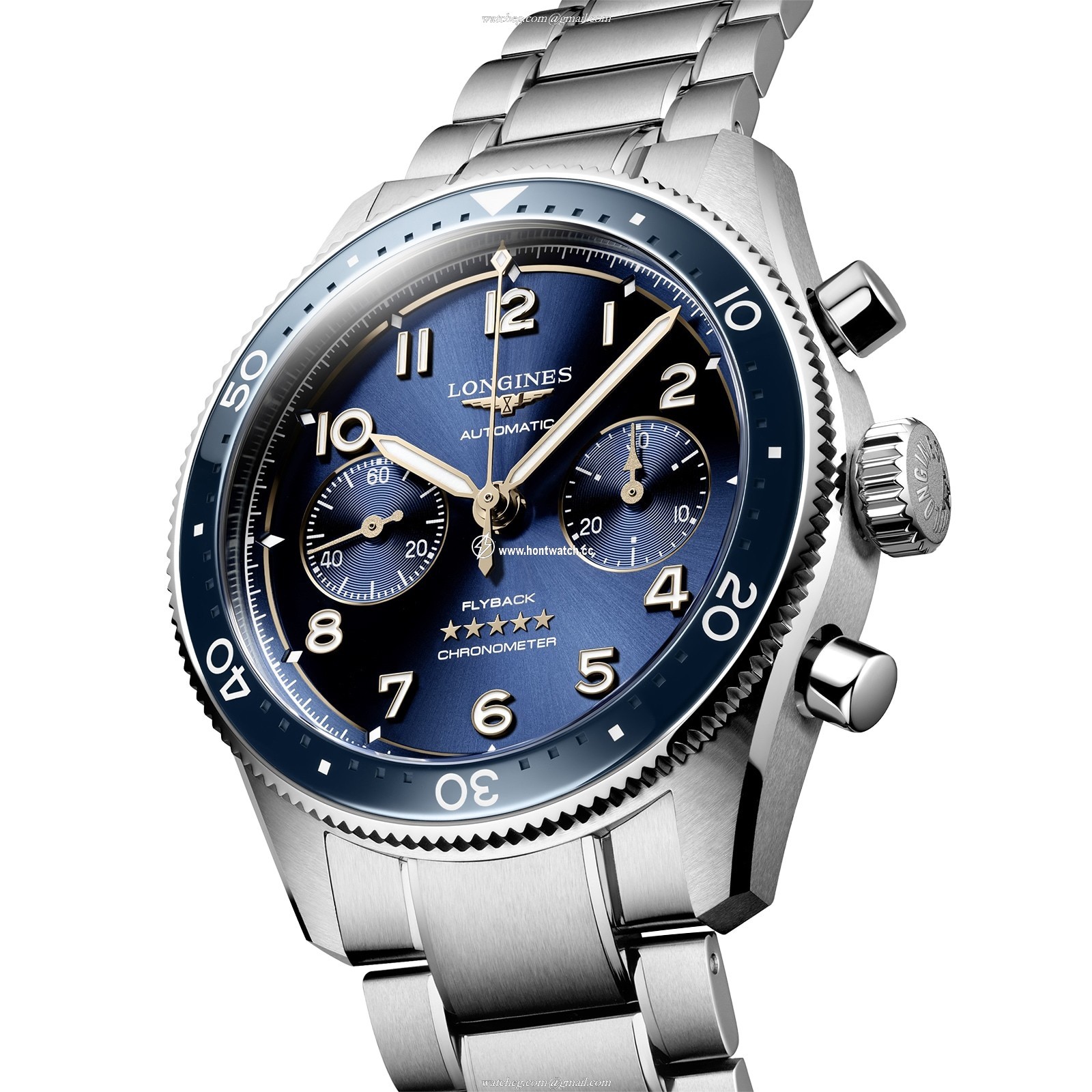 Longines Spirit L38214936 Automatic Blue Dial - 42mm Stainless Steel Watch - Image 2