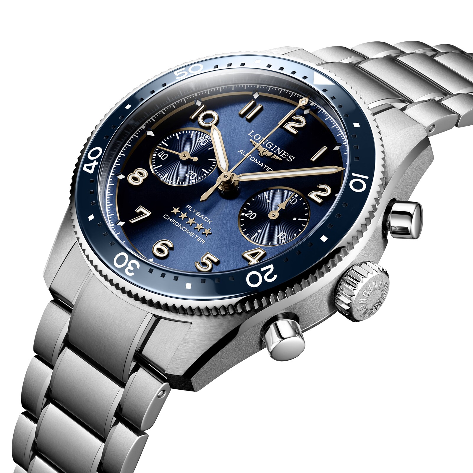Longines Spirit L38214936 Automatic Blue Dial - 42mm Stainless Steel Watch - Image 3