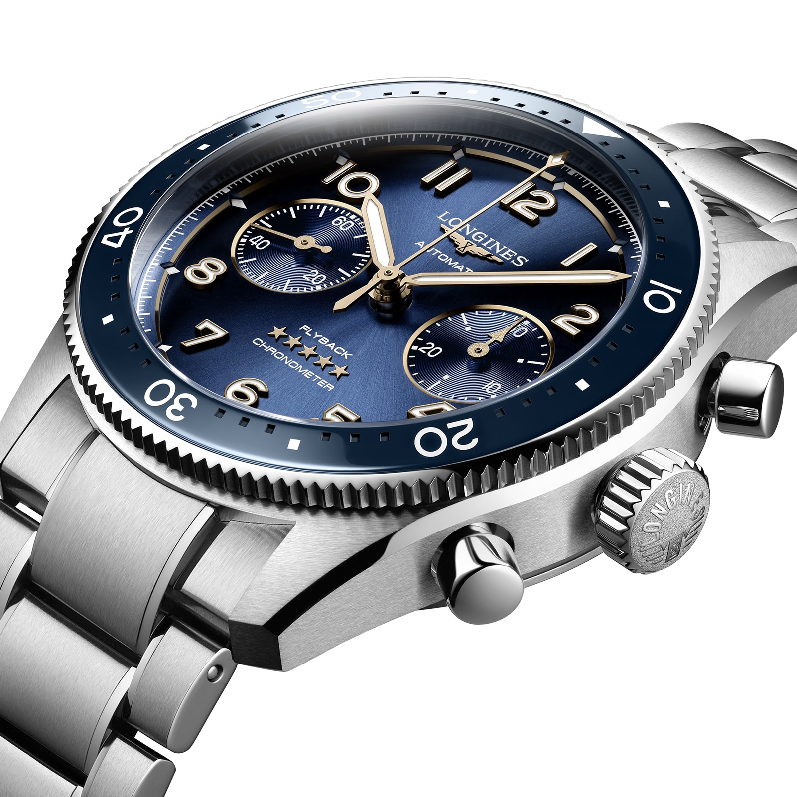 Longines Spirit L38214936 Automatic Blue Dial - 42mm Stainless Steel Watch - Image 4
