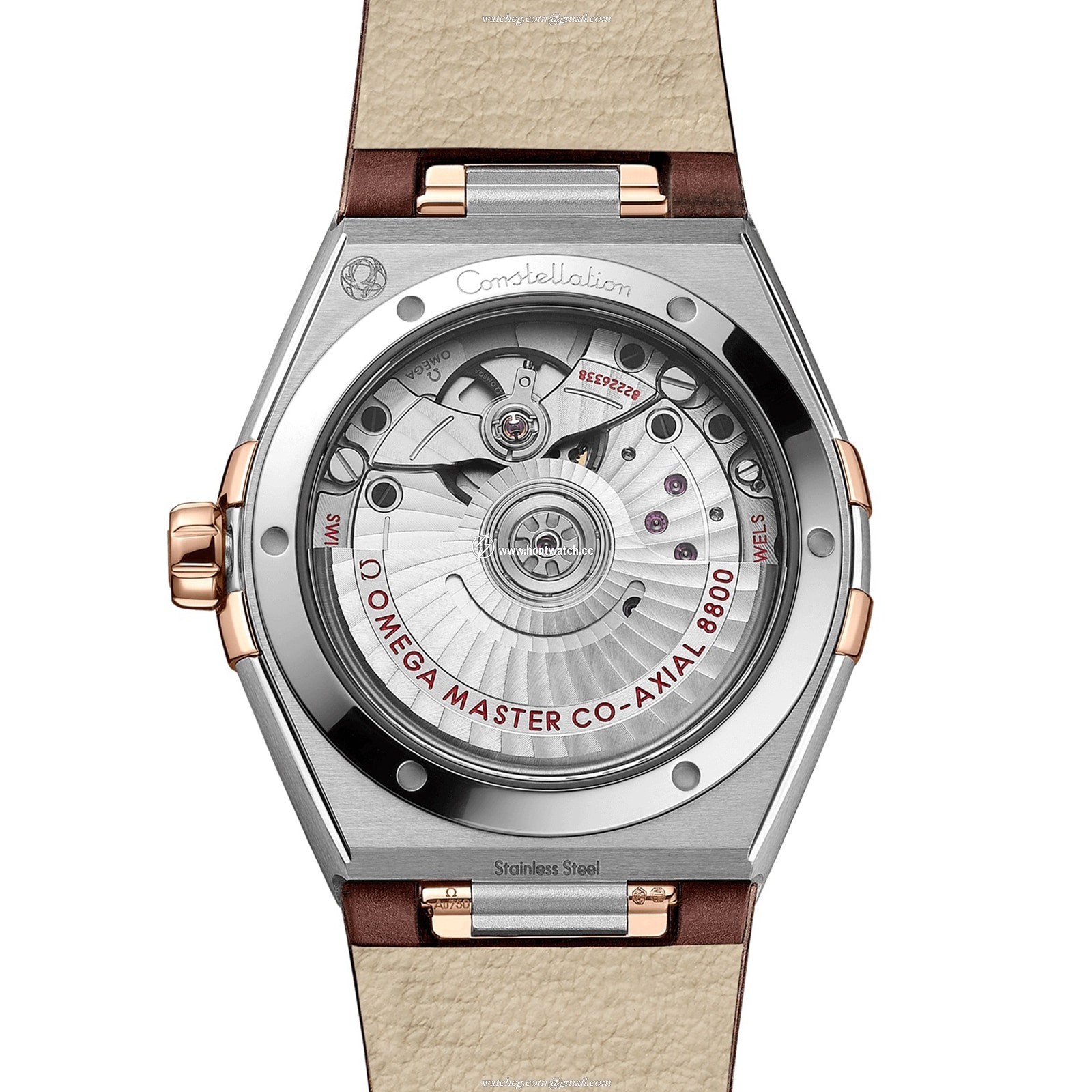 Omega Constellation 36mm Automatic Brown Dial - Stainless Steel Diamond Watch - Image 2