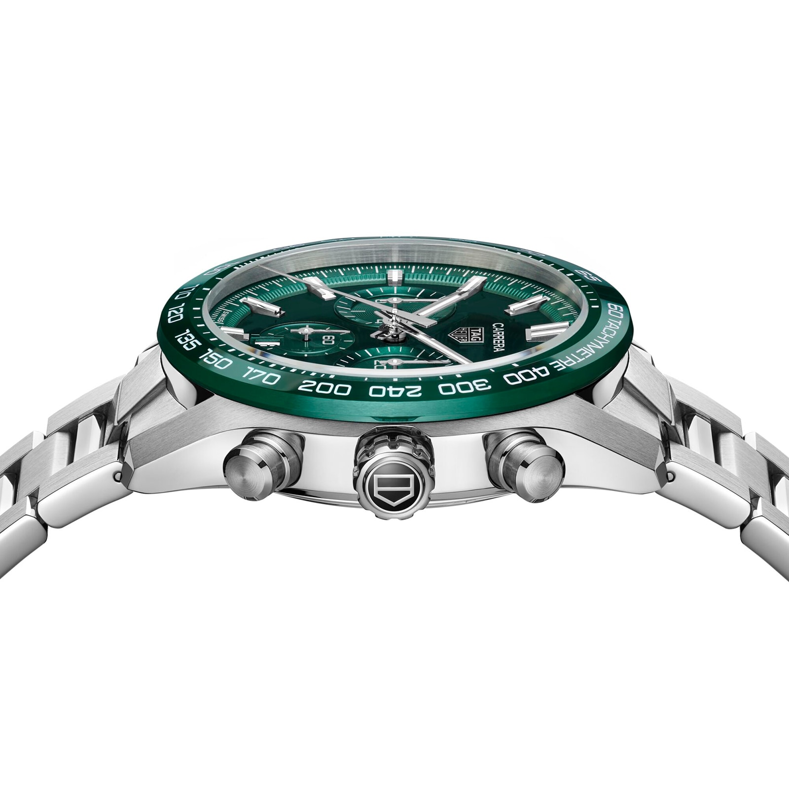 TAG Heuer Carrera CBN2A1N.BA0643 - Green Dial Automatic Watch - 44mm - Image 4