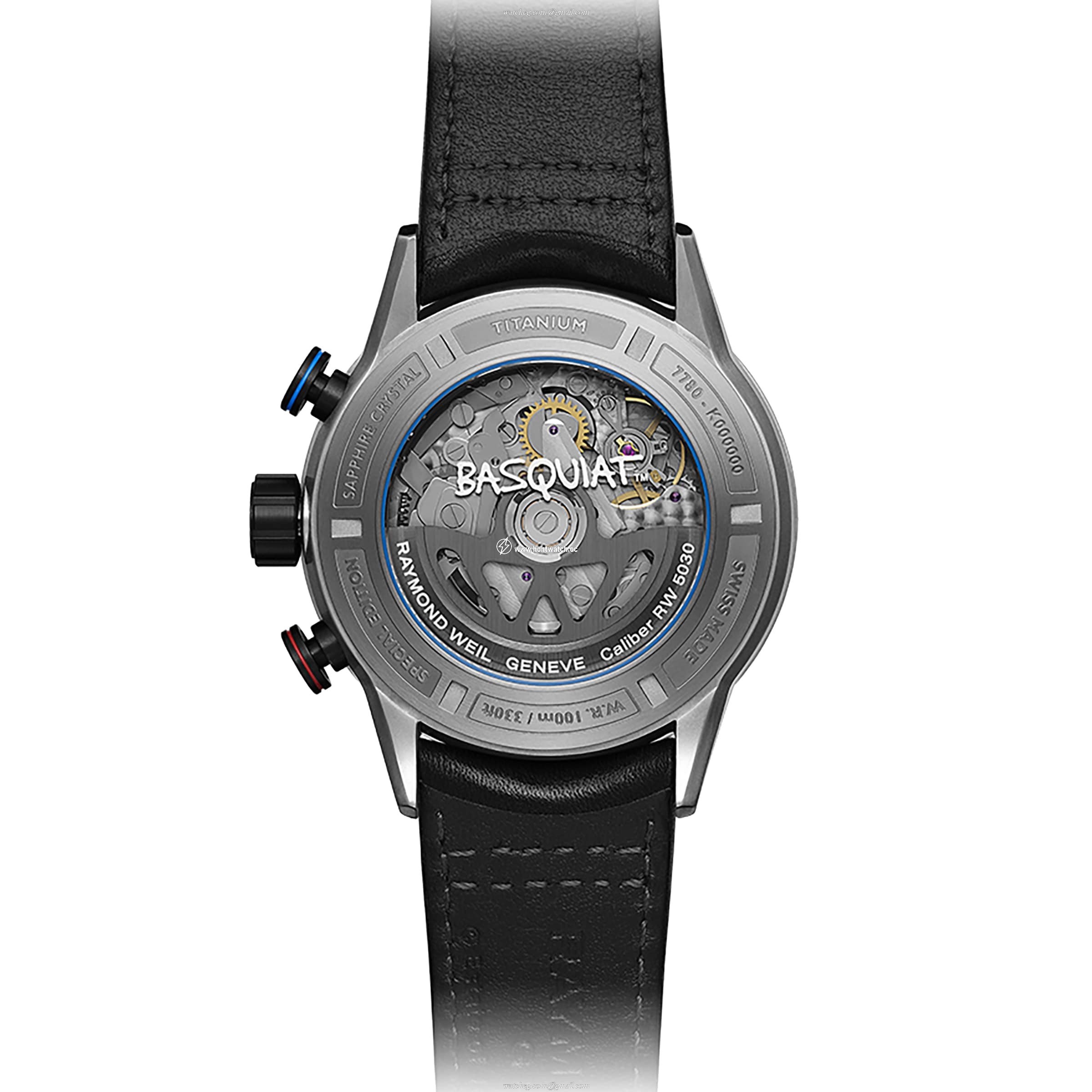 Raymond Weil Freelancer 7780-TIC-JMB01 | Titanium Automatic Black Watch - Image 2