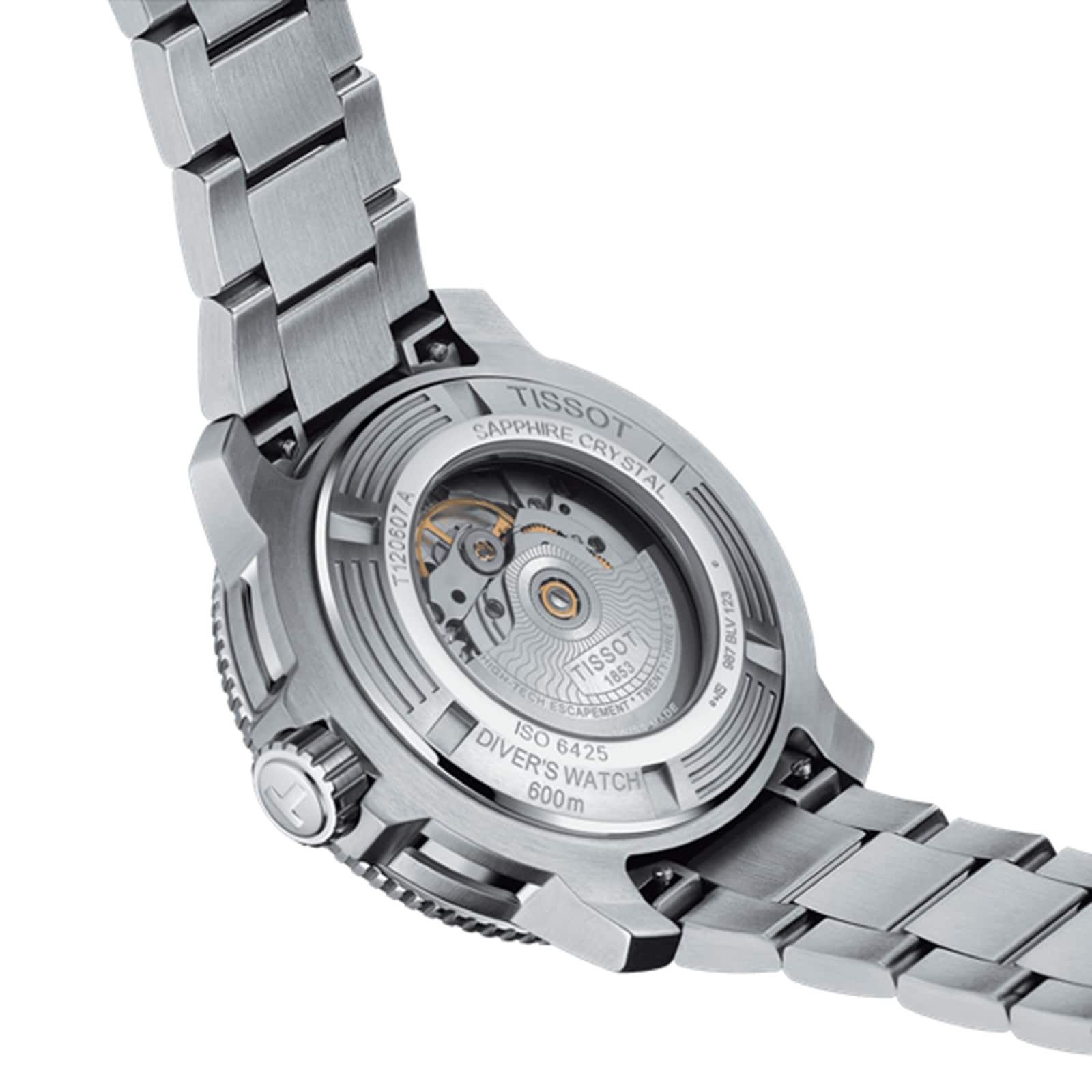 Tissot Seastar 2000 Automatic Green Dial - 46mm Stainless Steel - 600M Water Resistant - Image 4