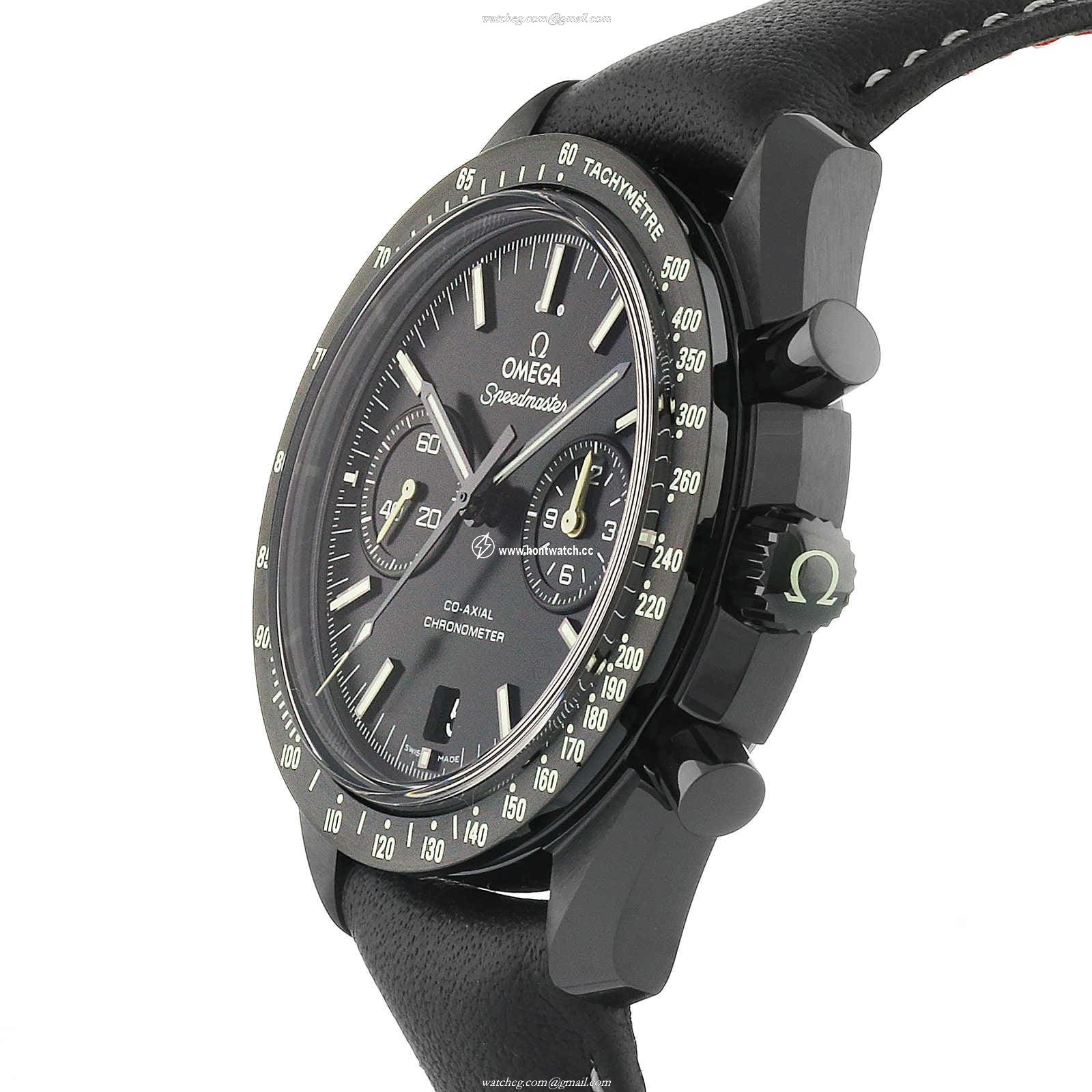 Omega Speedmaster Apollo 8 Ceramic Automatic Black Watch - 44.25mm - Image 2