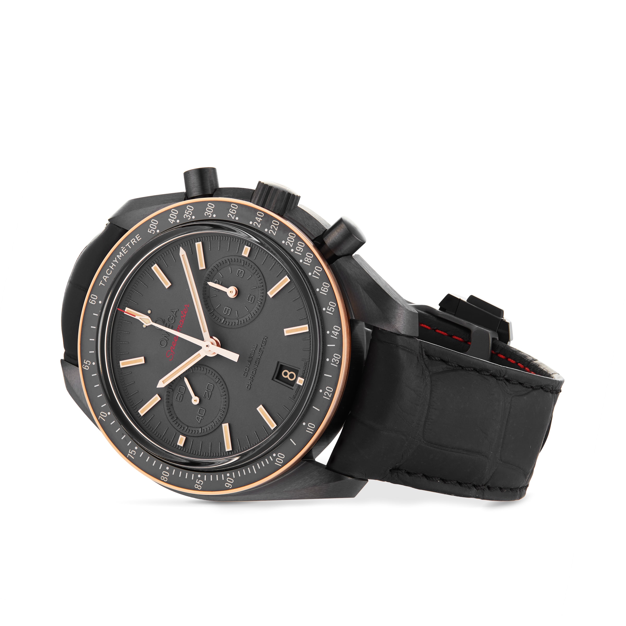 Omega Speedmaster Dark Side of the Moon Replica - 44.25mm Ceramic Automatic Black Watch - Image 3