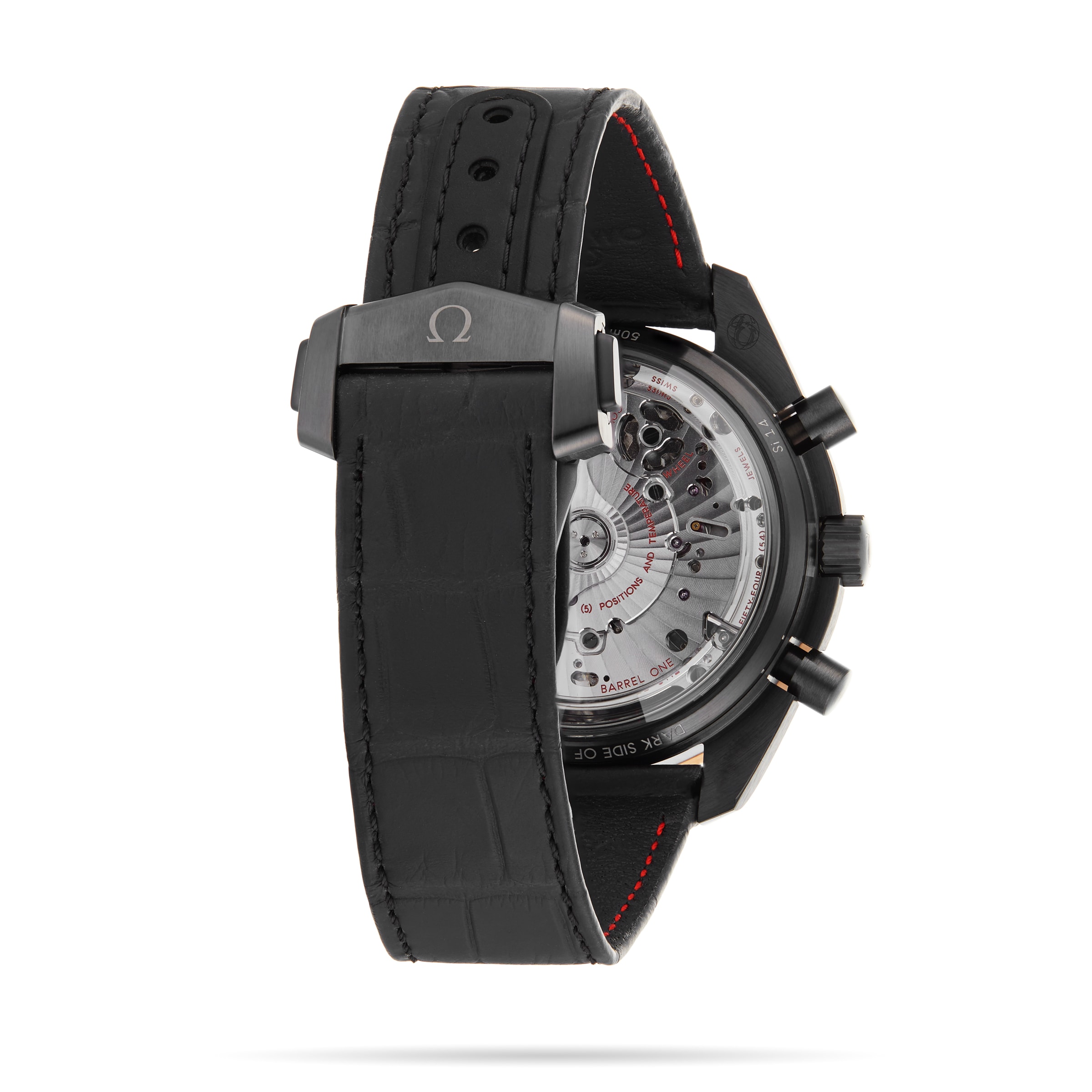 Omega Speedmaster Dark Side of the Moon Replica - 44.25mm Ceramic Automatic Black Watch - Image 4