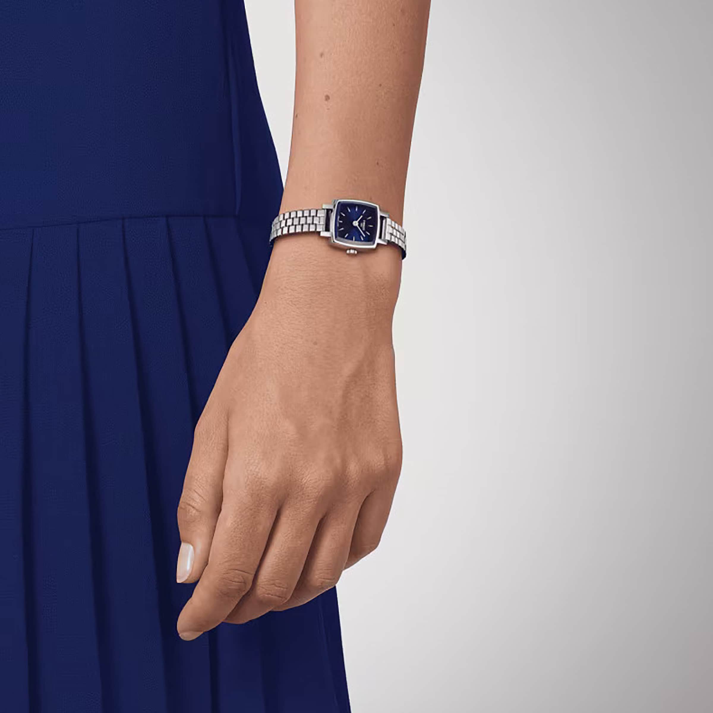 Tissot T-My Lady Blue Dial Watch | Stainless Steel | Quartz | 22mm - Image 3