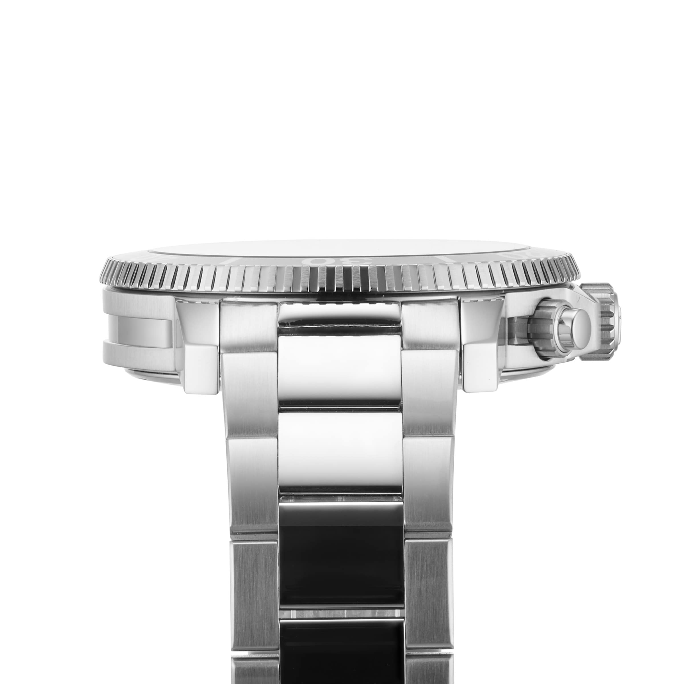 Tissot Seastar Quartz Watch - Black Dial - 45.5mm Stainless Steel - 300M - Image 4