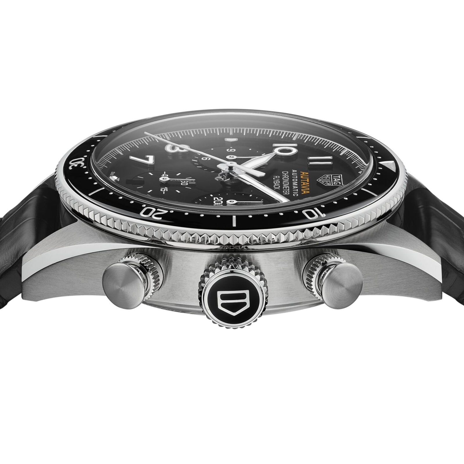 TAG Heuer Autavia CBE511A.FC8279 | 42mm Automatic Watch - Black Dial - Image 4