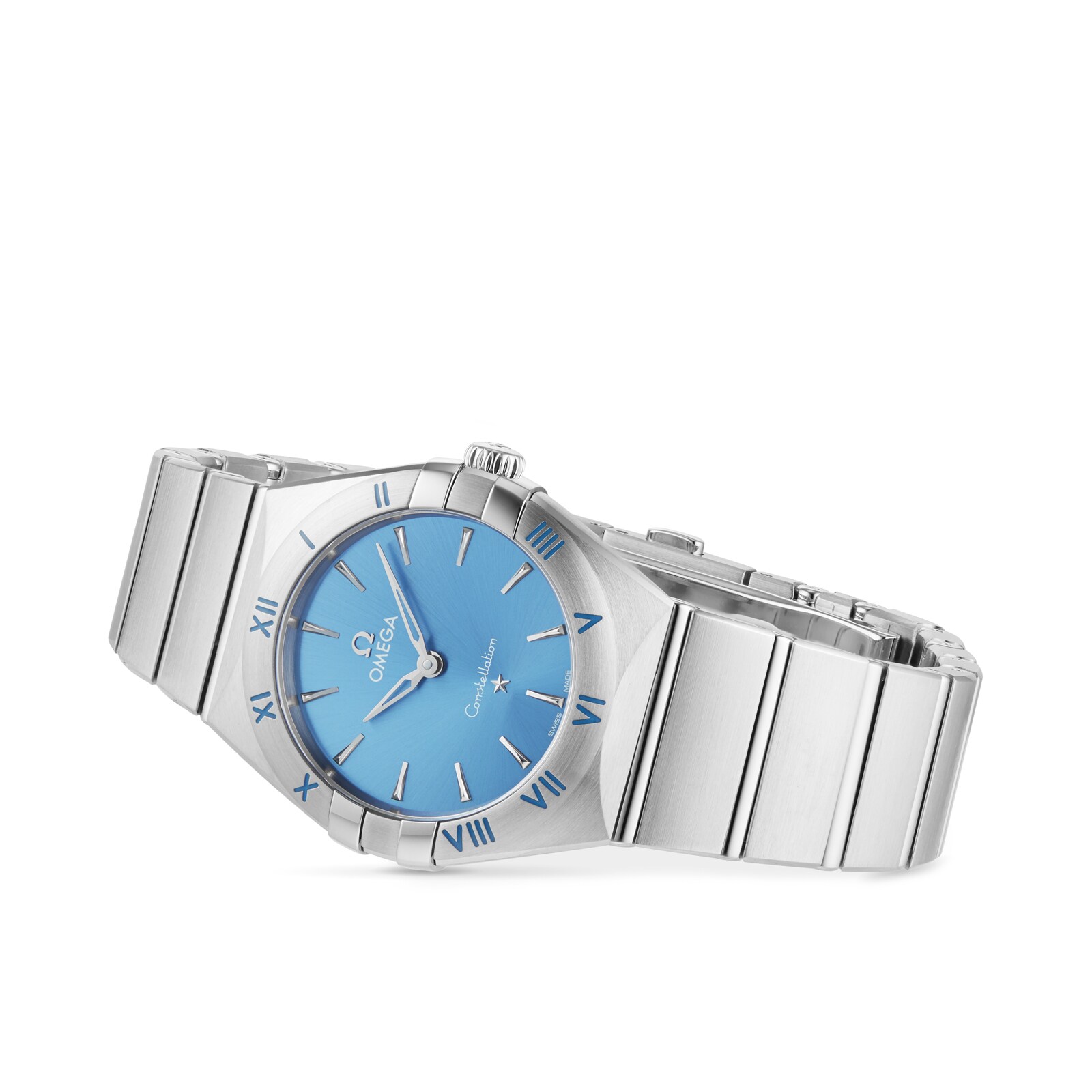 Omega Constellation 28mm Blue Dial Quartz Watch | Stainless Steel - Image 4