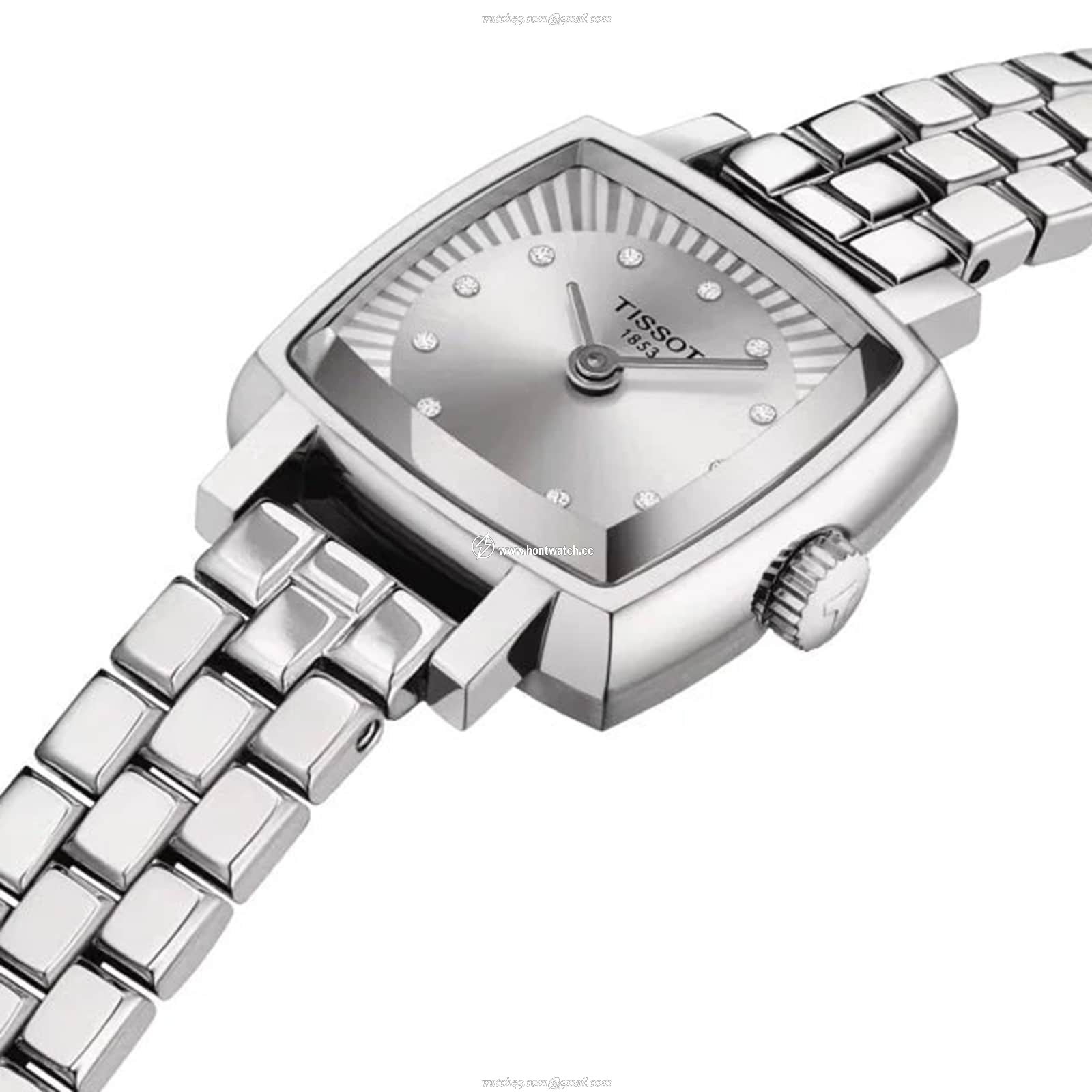 Tissot T-Trend Silver Dial Diamond Watch | Quartz | Stainless Steel | 20mm - Image 2