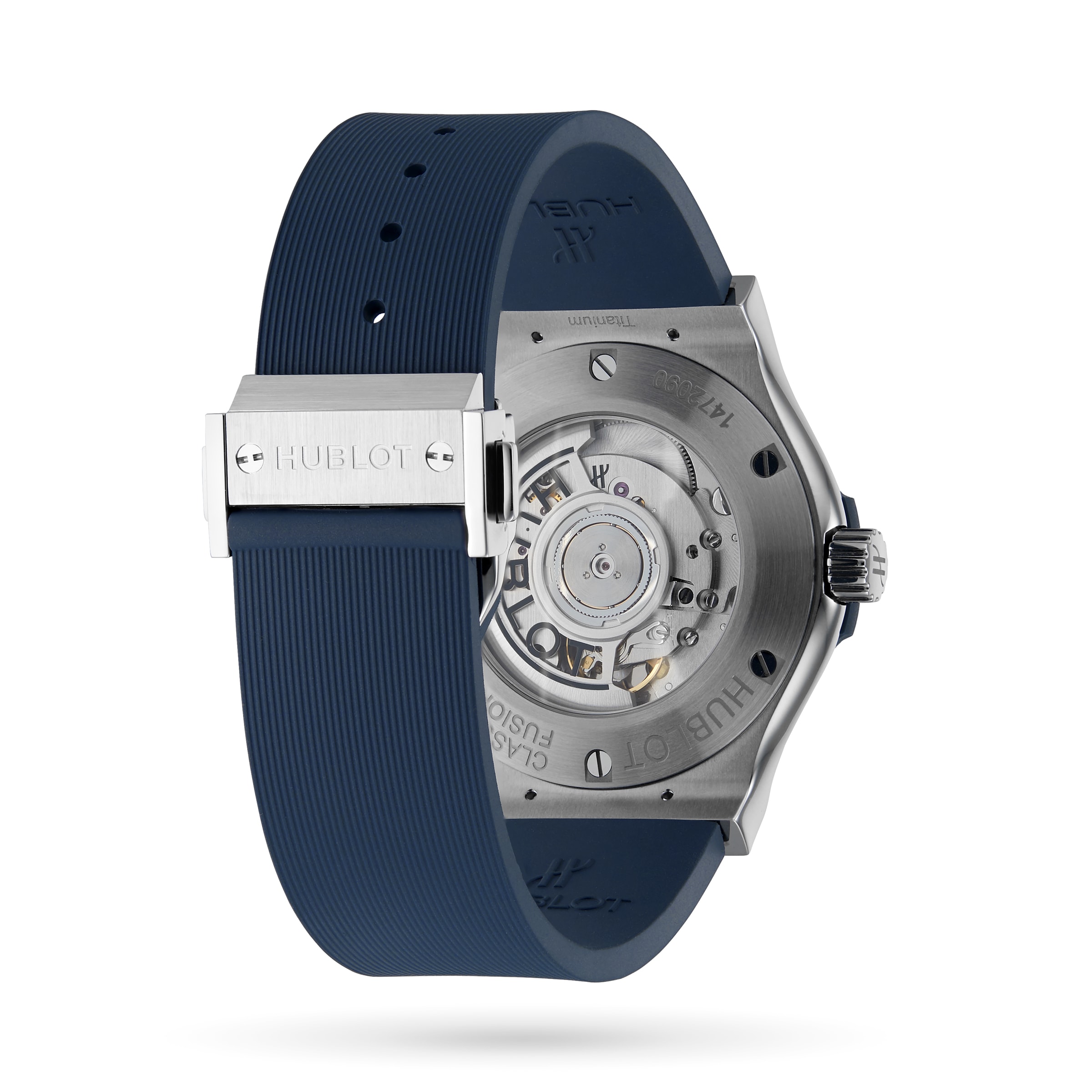 Hublot Classic Fusion Titanium Automatic Blue Watch - 42mm - Image 3