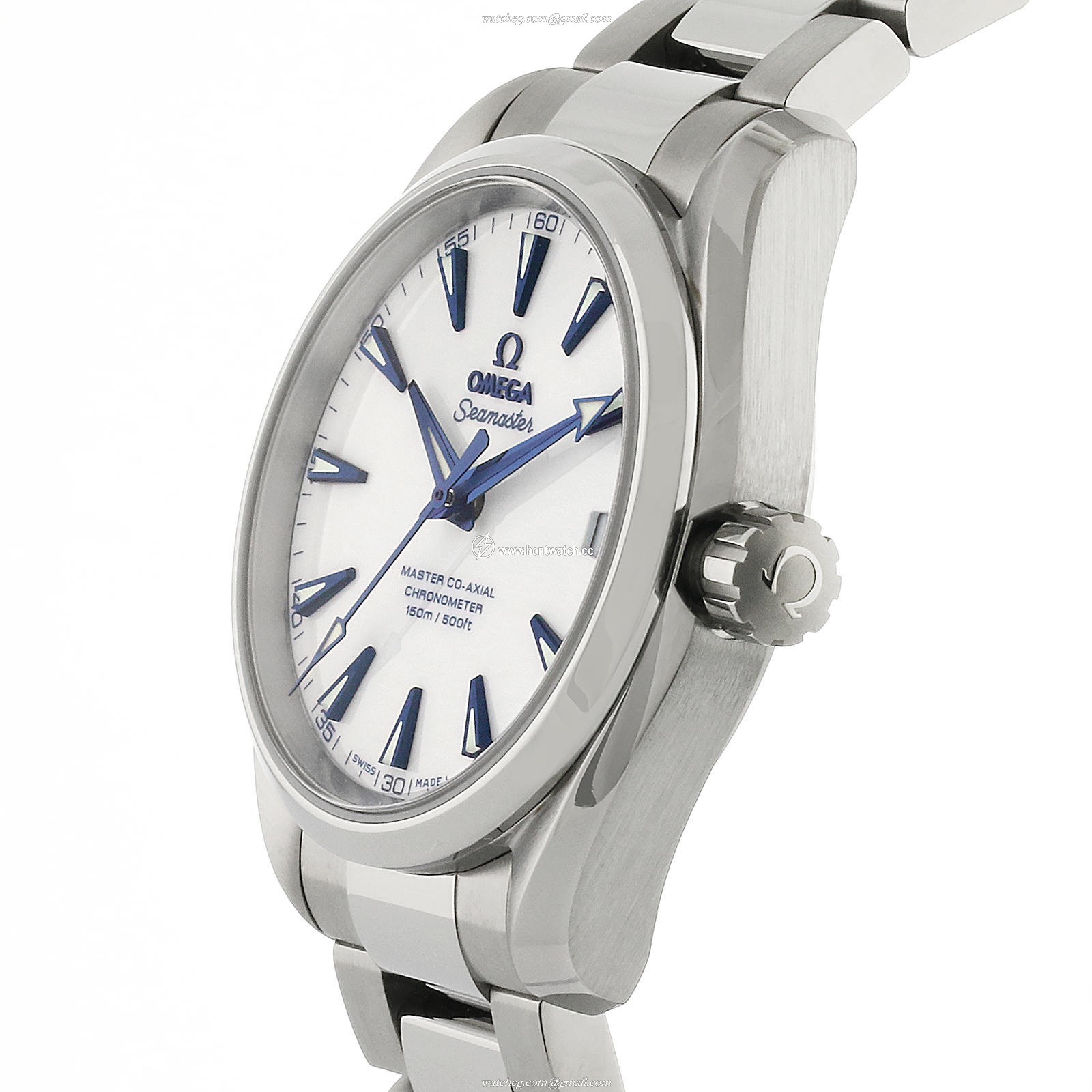 Omega Seamaster Aqua Terra Titanium Automatic White Watch | 150M Water Resistant - Image 2