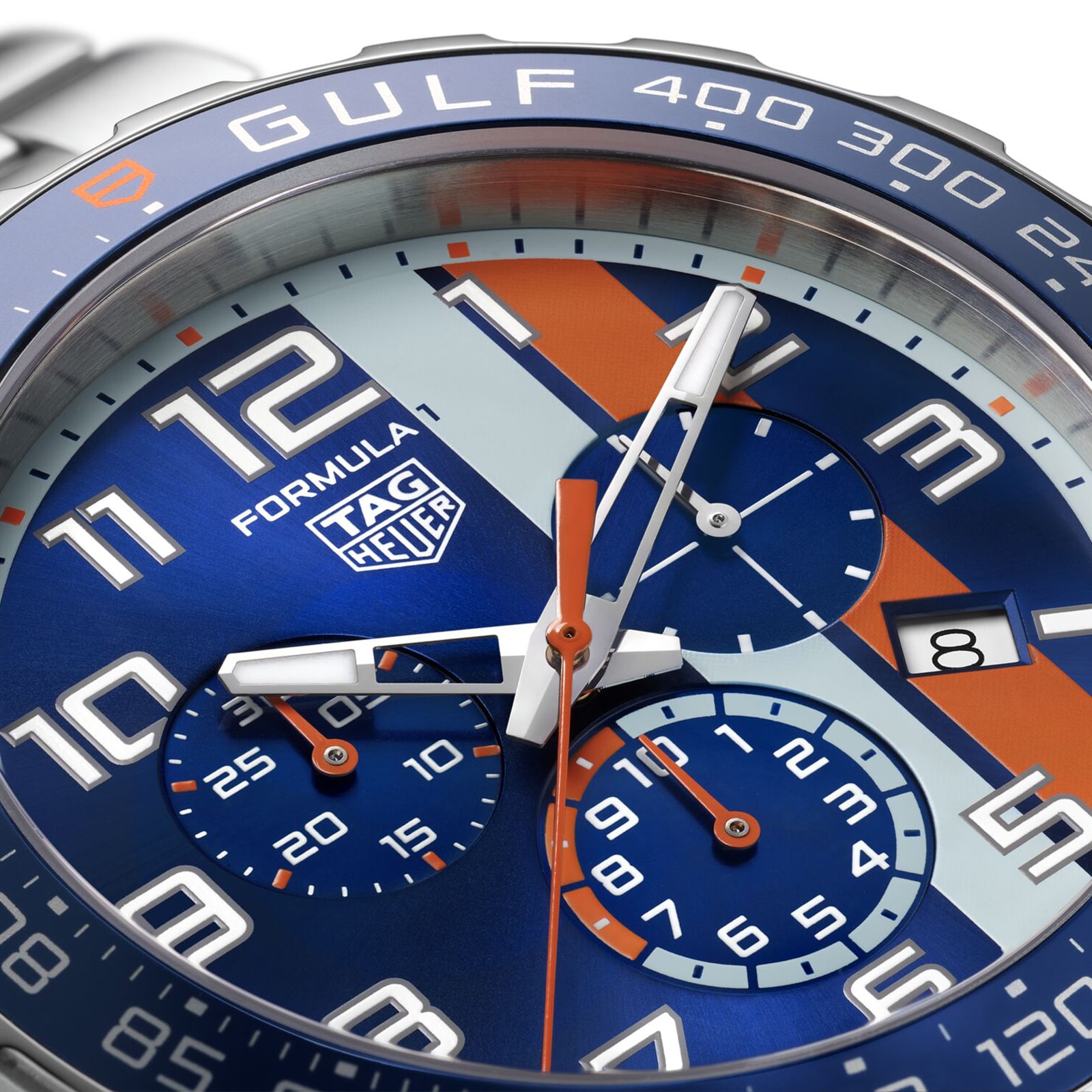TAG Heuer Formula 1 Gulf Special Edition | 43mm Blue Dial Quartz Watch - Image 4