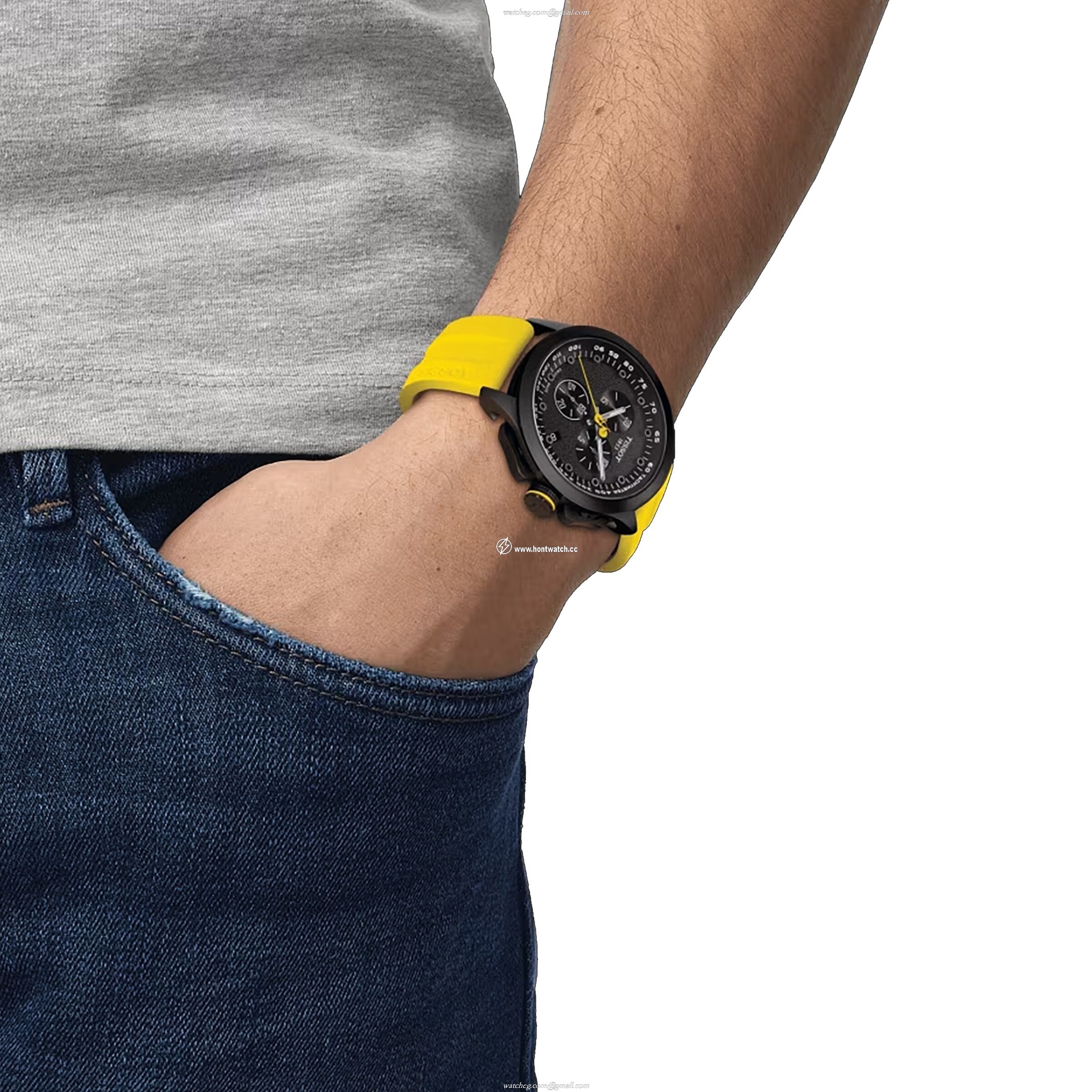 Tissot T-Race Chronograph | 45mm Black PVD | Quartz | 100m Water Resistant - Image 2