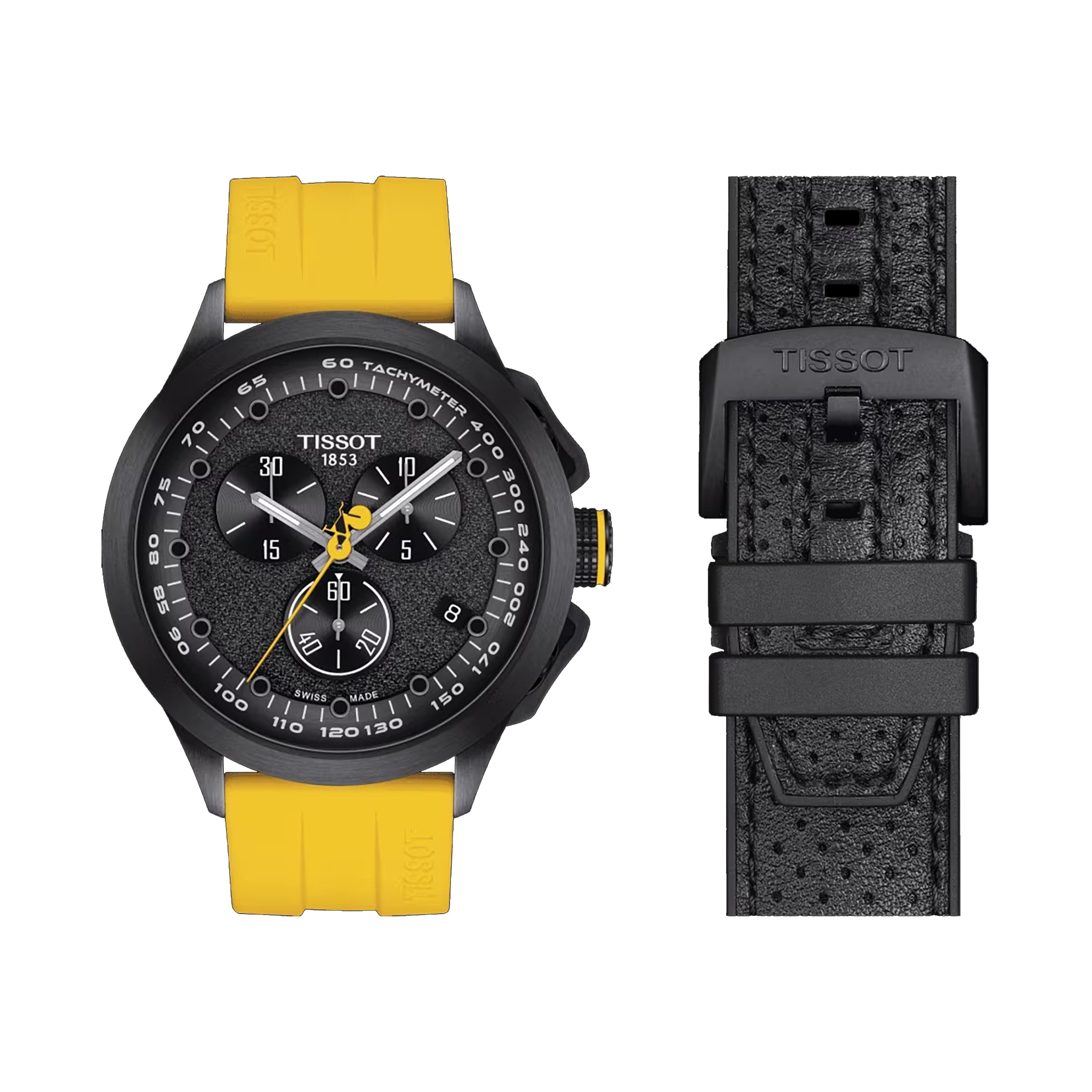 Tissot T-Race Chronograph | 45mm Black PVD | Quartz | 100m Water Resistant - Image 3