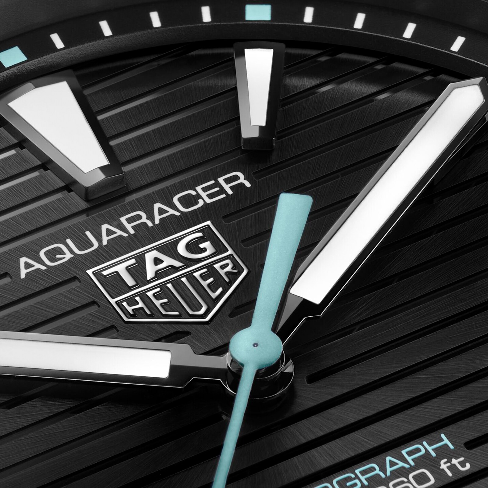 TAG Heuer Aquaracer Solar Powered Watch - 40mm Black Stainless Steel - Image 4