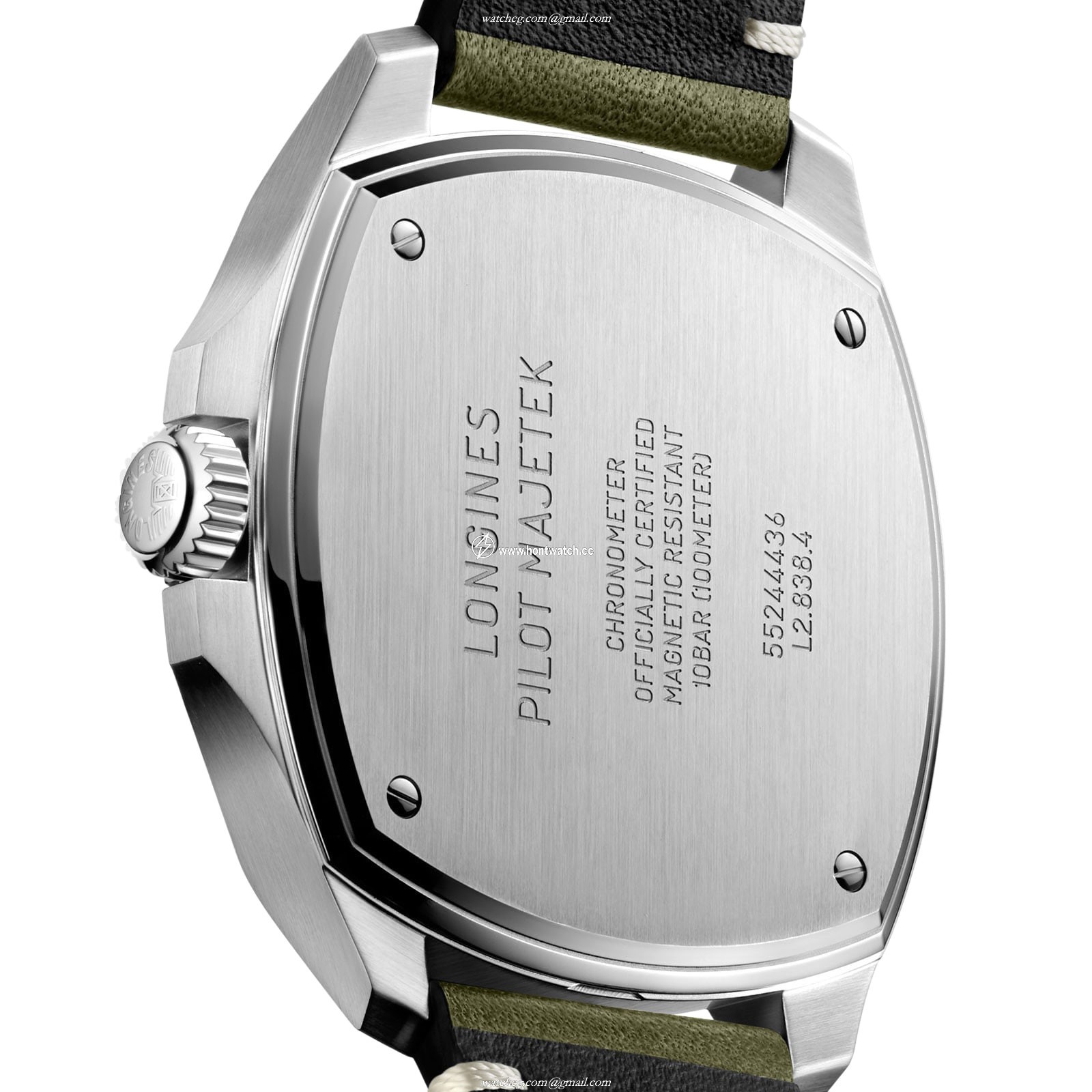 Longines Heritage Avigation L28384532 | Automatic Black Dial | 43mm Stainless Steel - Image 2