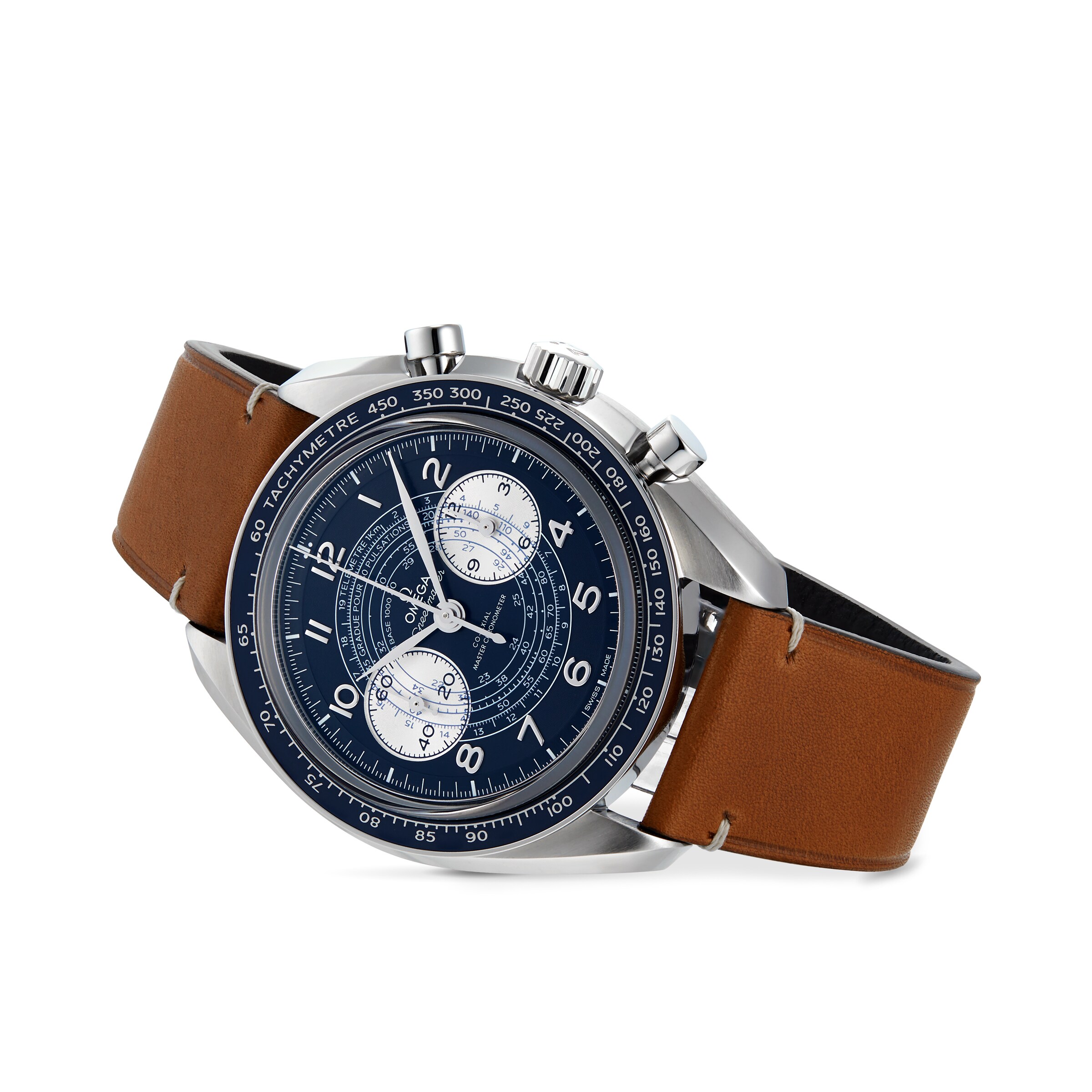 Omega Speedmaster Chronoscope 43mm Blue Dial | Manual Winding | Stainless Steel - Image 4