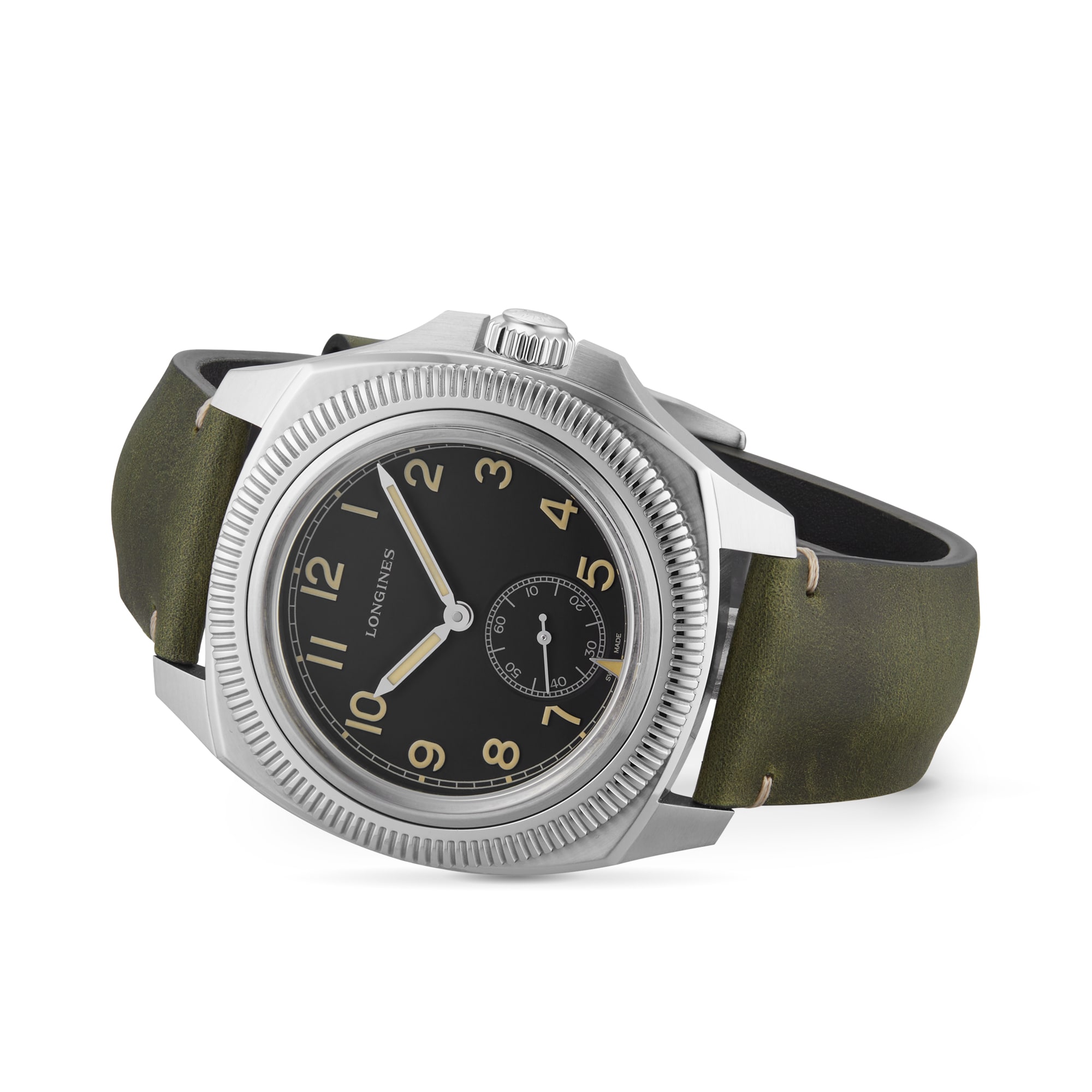 Longines Heritage Avigation L28384532 | Automatic Black Dial | 43mm Stainless Steel - Image 3