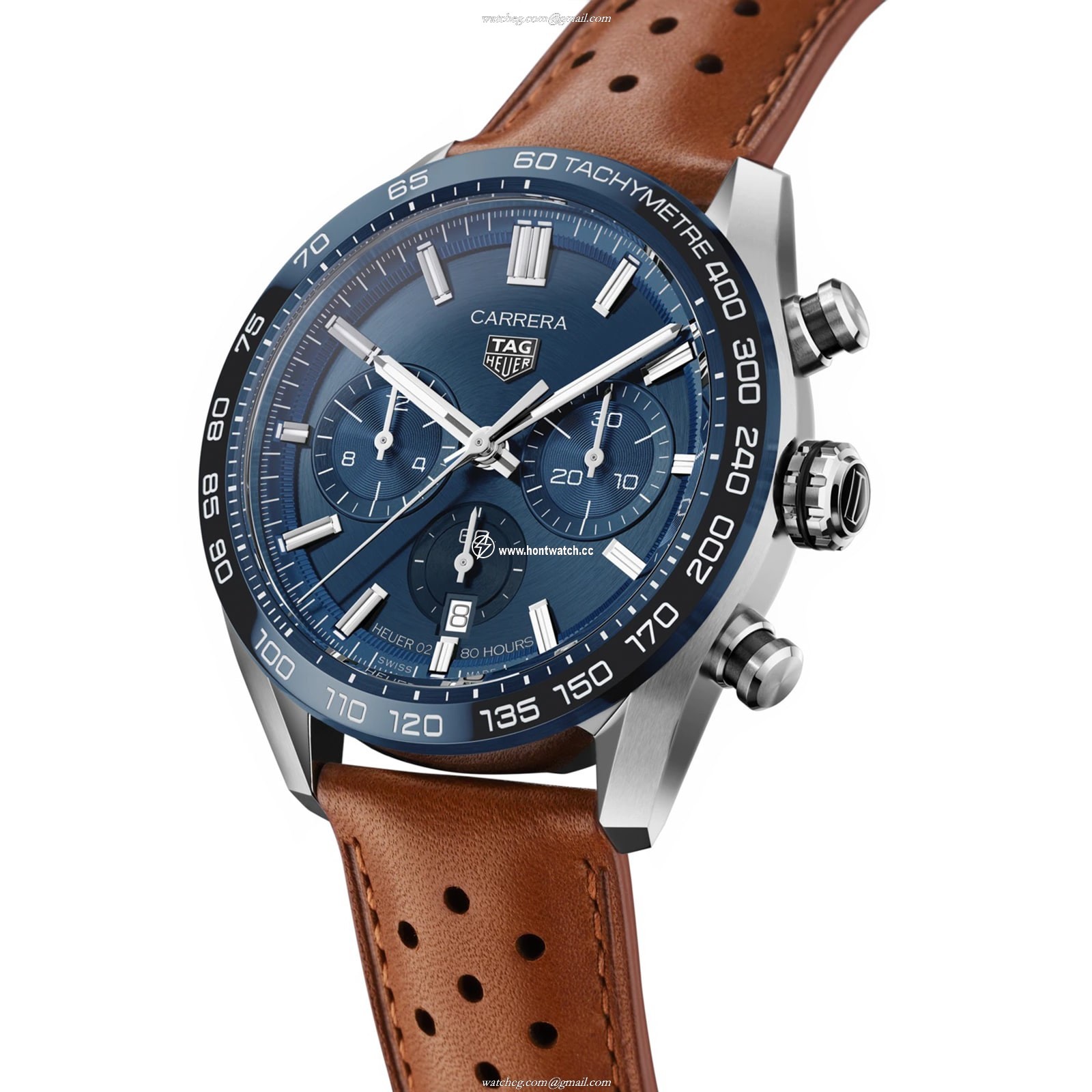 TAG Heuer Carrera CBN2A1A.FC6537 Automatic Blue Dial - 44mm Stainless Steel - Image 2