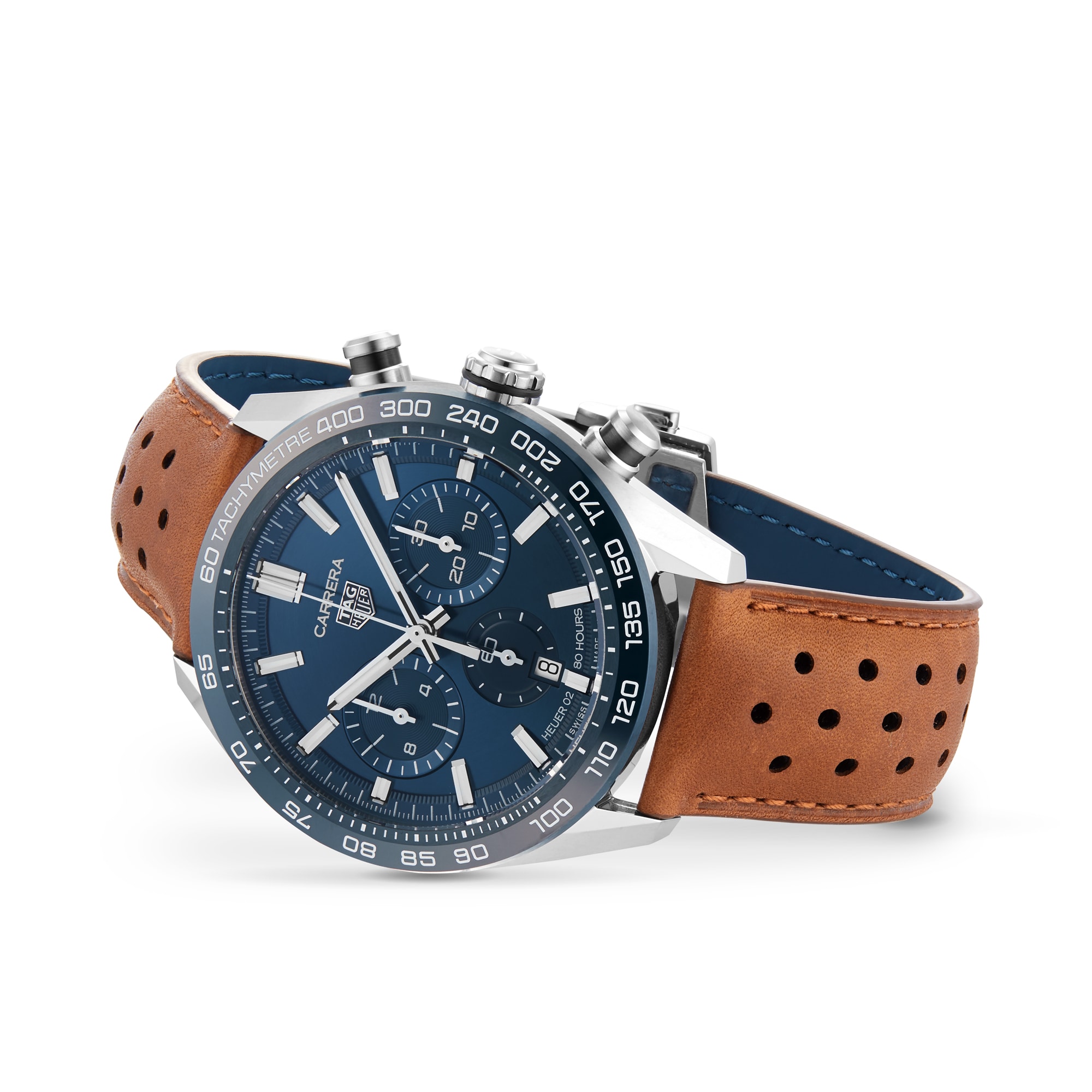 TAG Heuer Carrera CBN2A1A.FC6537 Automatic Blue Dial - 44mm Stainless Steel - Image 4