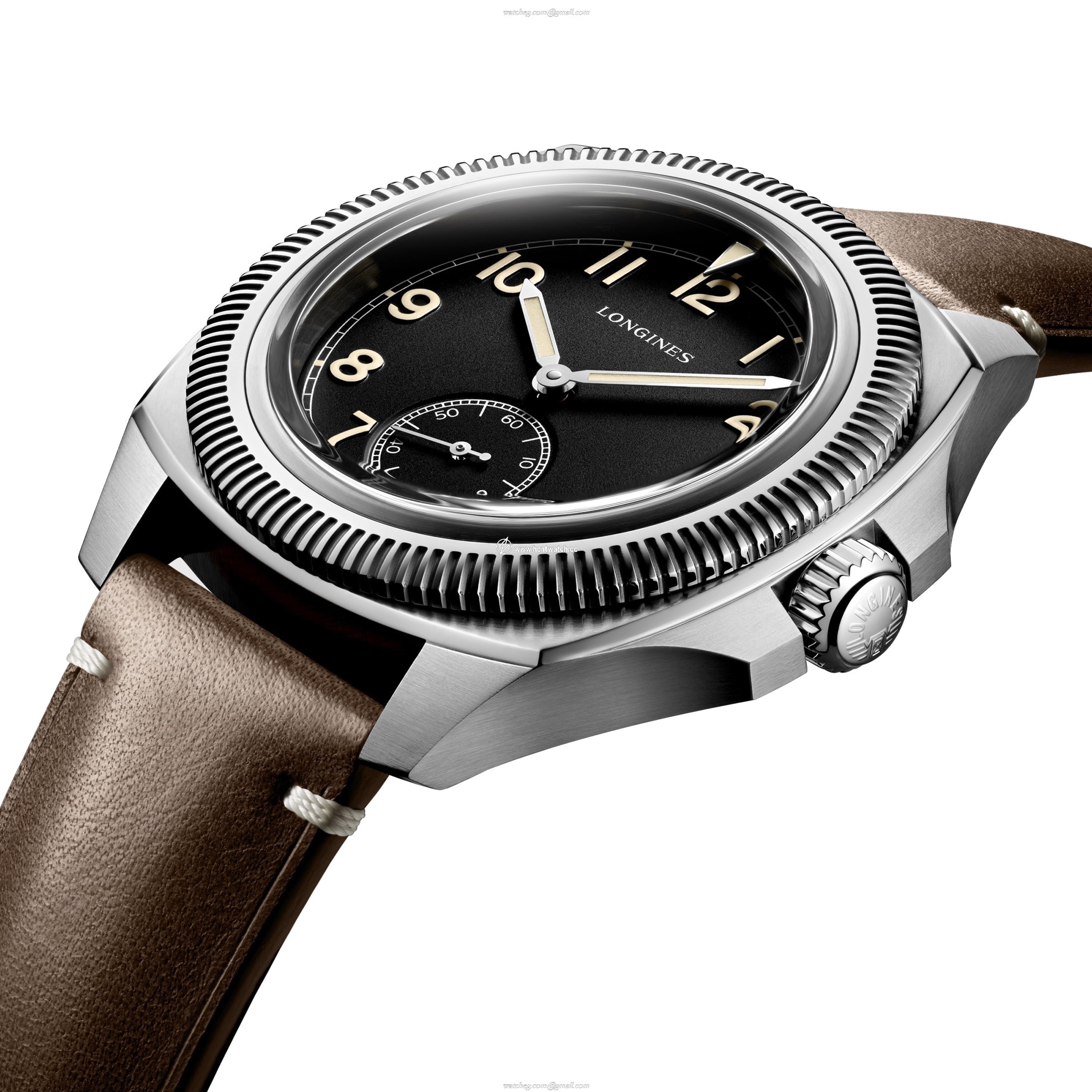 Longines Heritage Avigation L28384539 | 43mm Automatic Black Dial Watch - Image 2