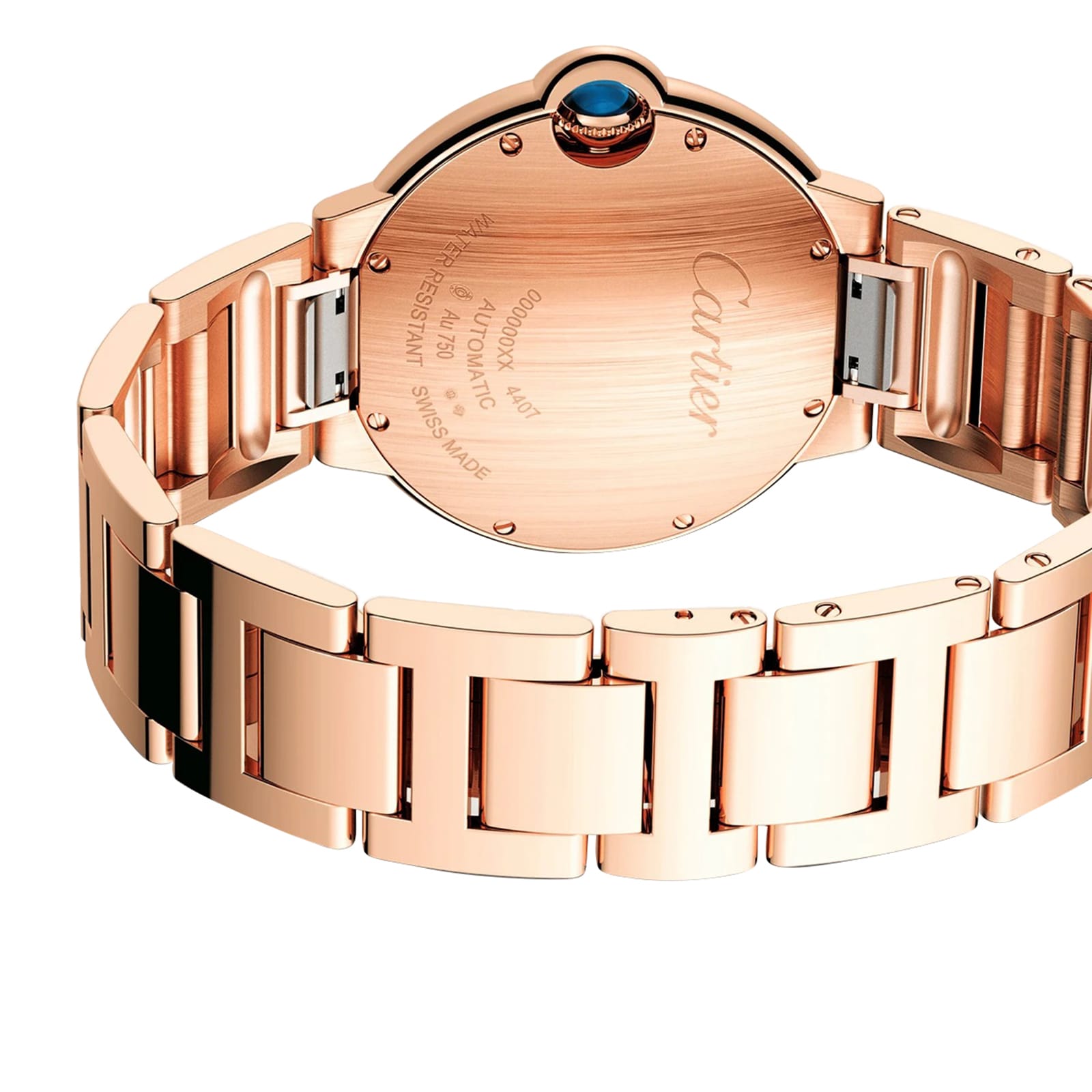 Cartier Ballon Bleu de Cartier 36mm Rose Gold Automatic Watch | Silver Dial - Image 3