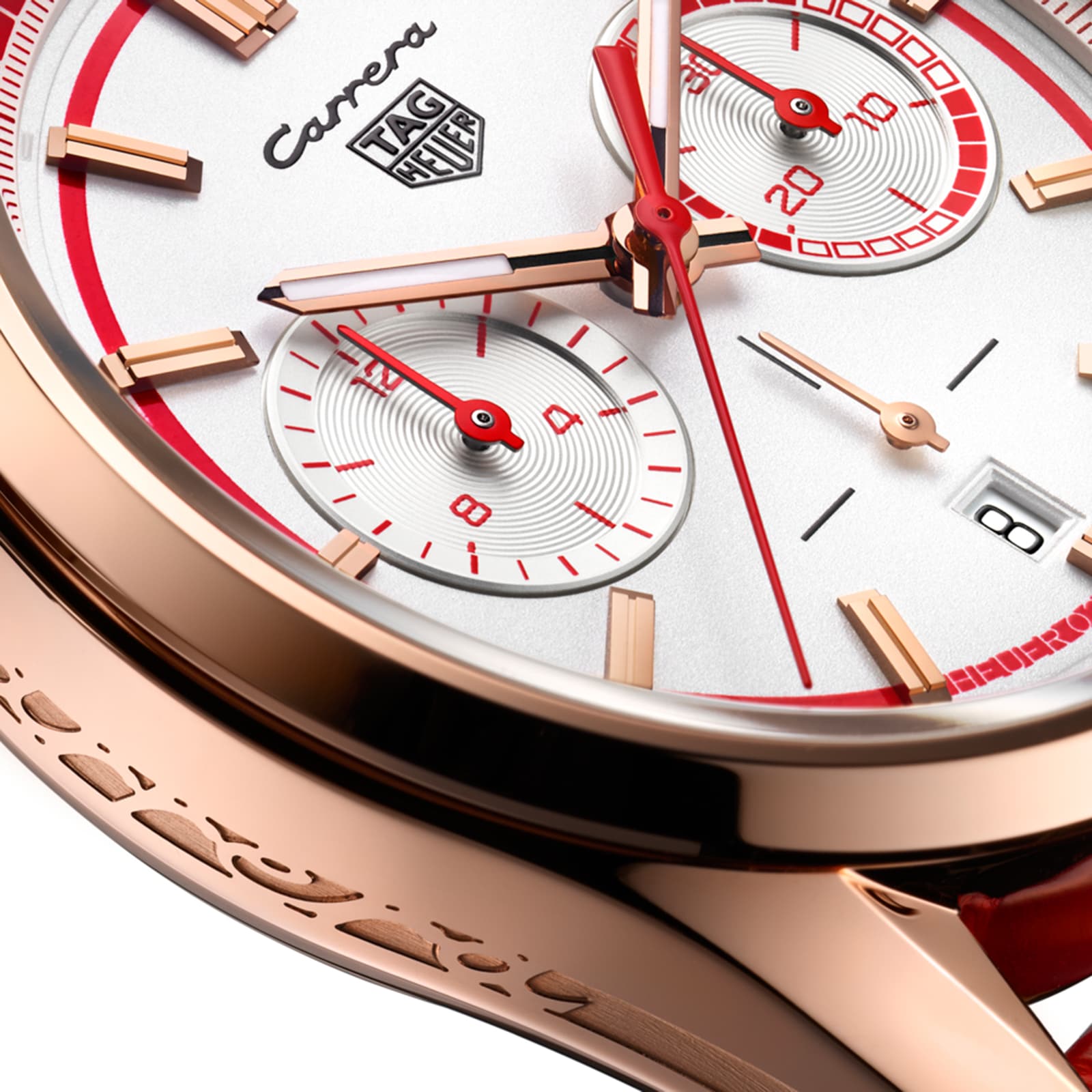 TAG Heuer Carrera CBN2045.FC8316 Automatic - 42mm Steel & Rose Gold - Image 3