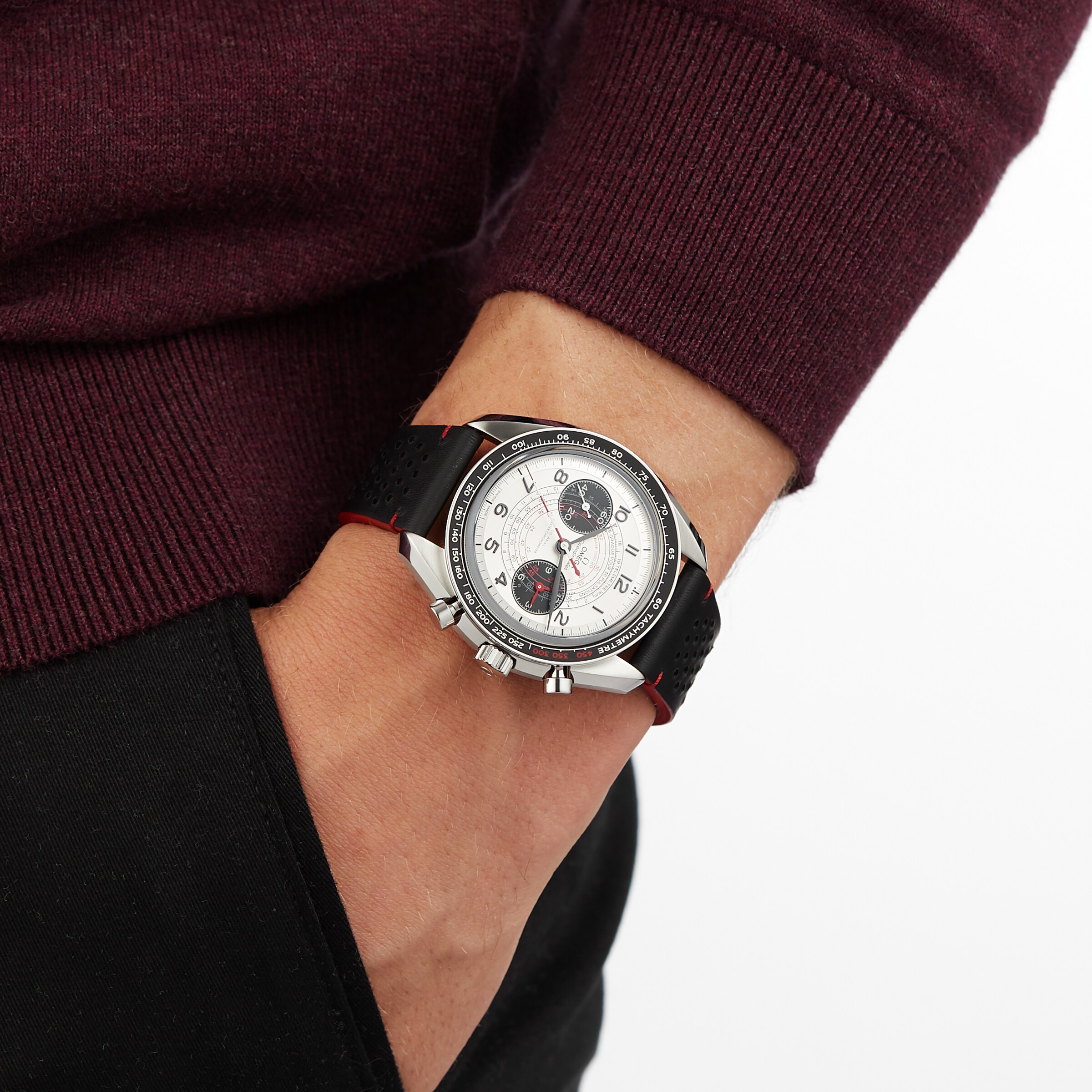 Omega Speedmaster Chronoscope | 43mm Stainless Steel | Manual Winding Silver Dial - Image 3