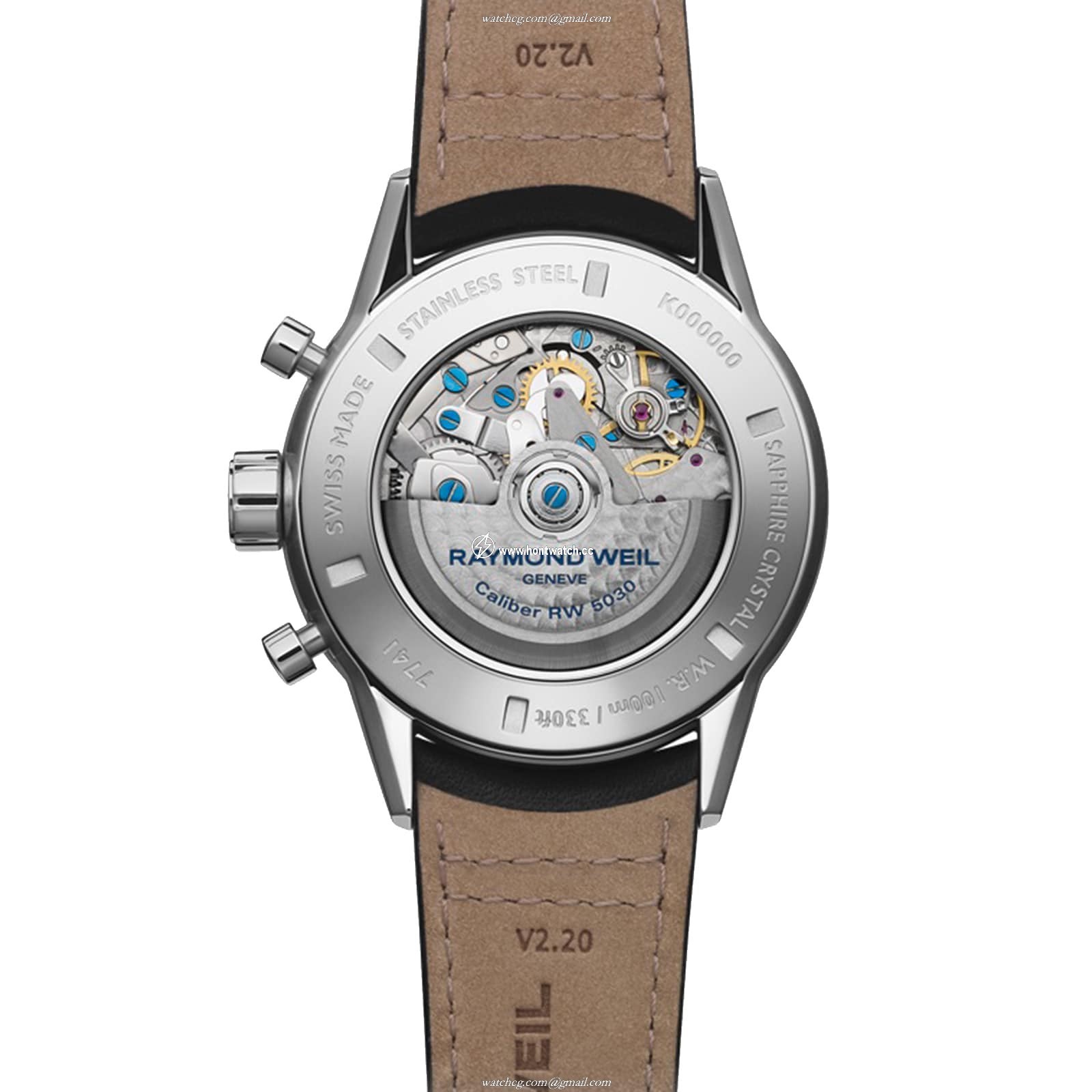 Raymond Weil Freelancer Automatic Watch - 39mm Stainless Steel & White Dial - Image 2