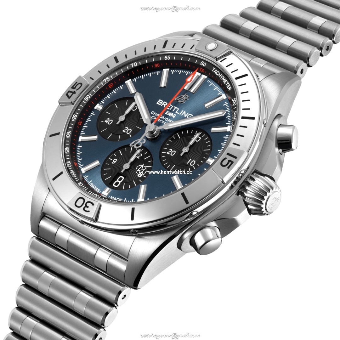 Breitling Chronomat AB0134101C1A1 | 42mm Automatic Blue Dial | Stainless Steel - Image 2