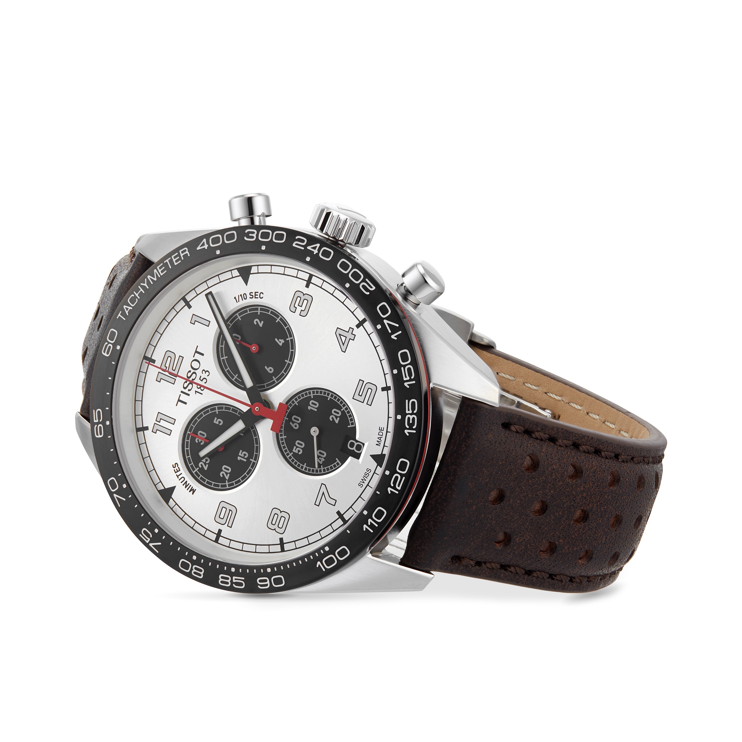 Tissot T-Sport PRS 516 Chronograph - 45mm Silver Dial - Quartz Watch - Image 4