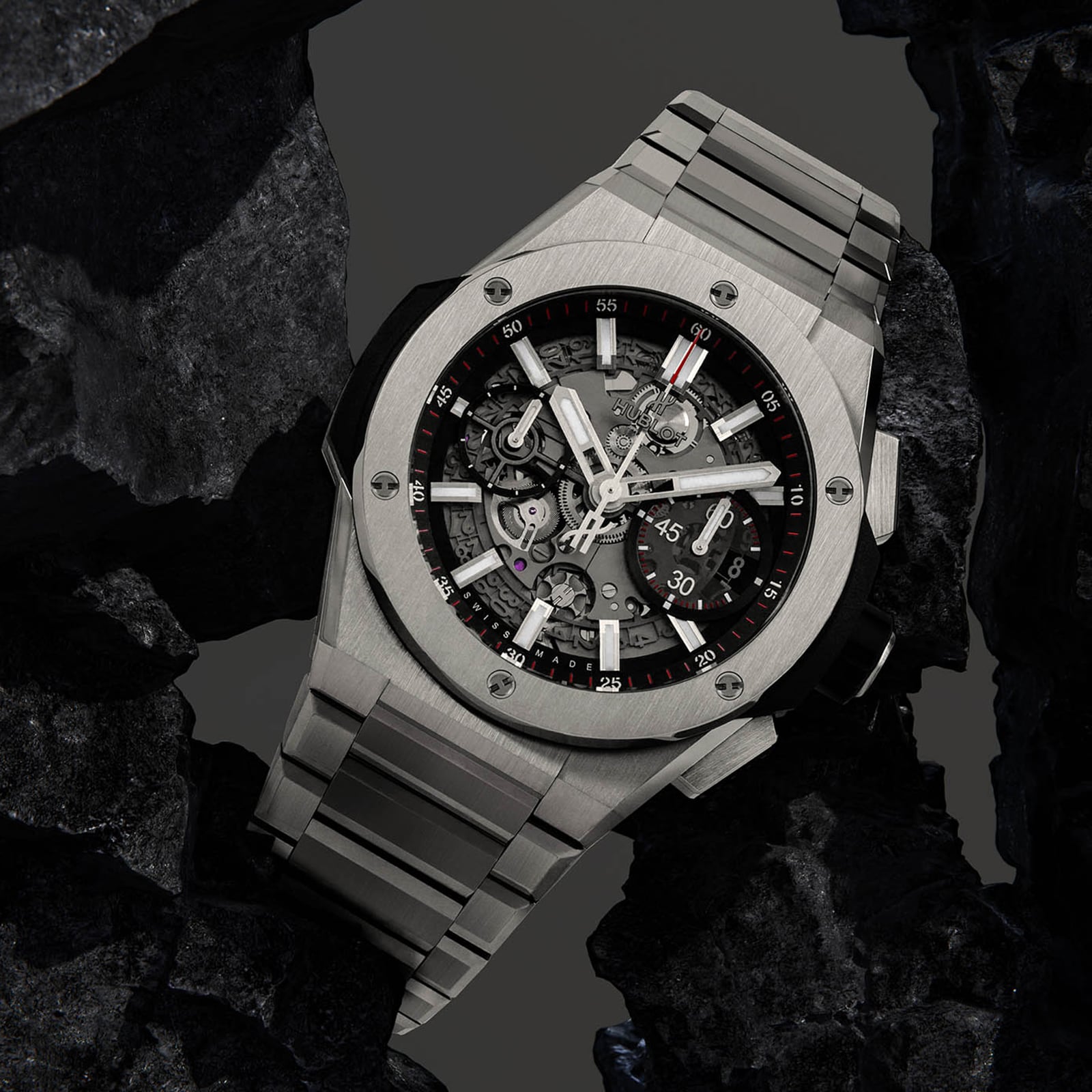 Hublot Big Bang 451.NX.1170.NX - 42mm Titanium Automatic Watch - Black Dial - Image 3