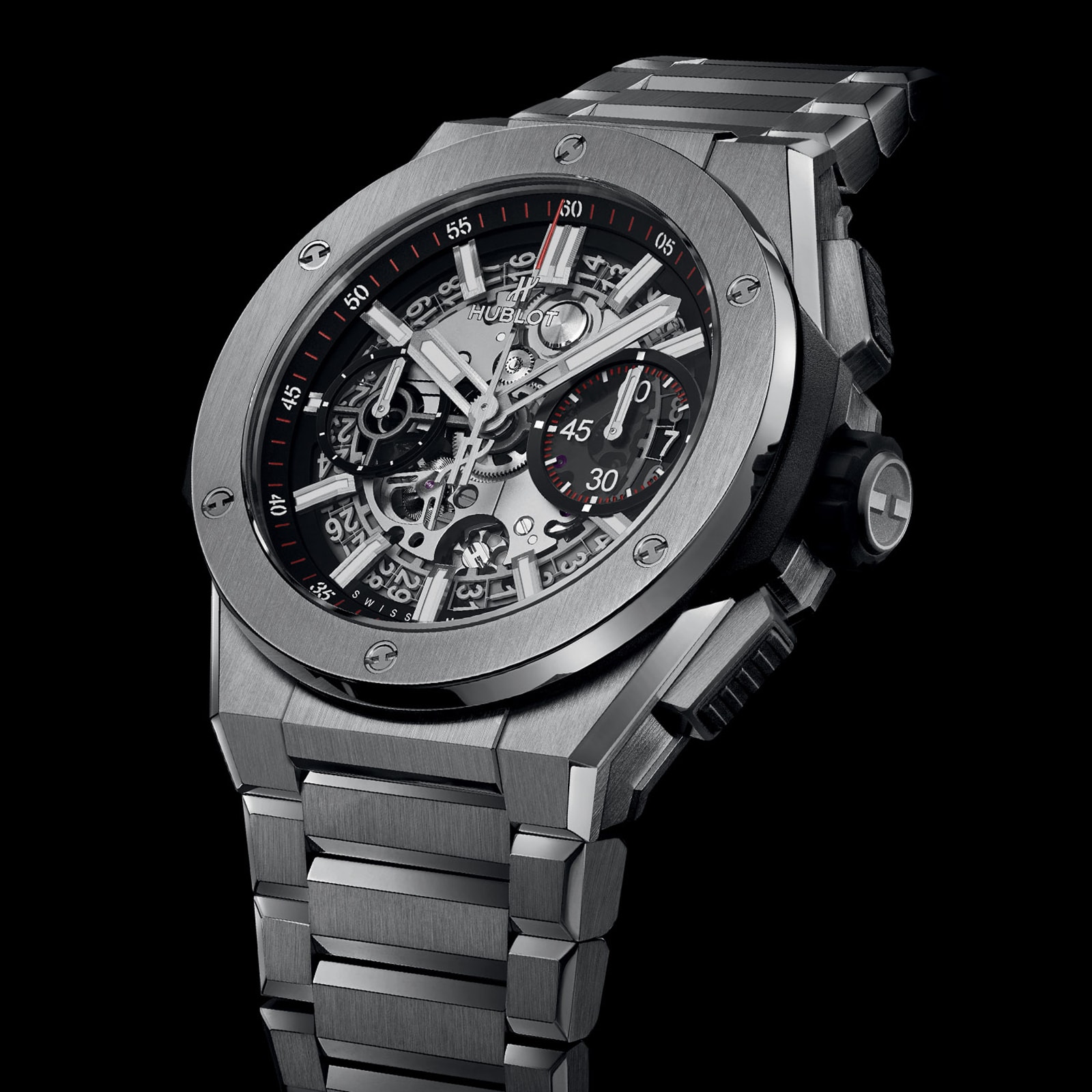 Hublot Big Bang 451.NX.1170.NX - 42mm Titanium Automatic Watch - Black Dial - Image 4