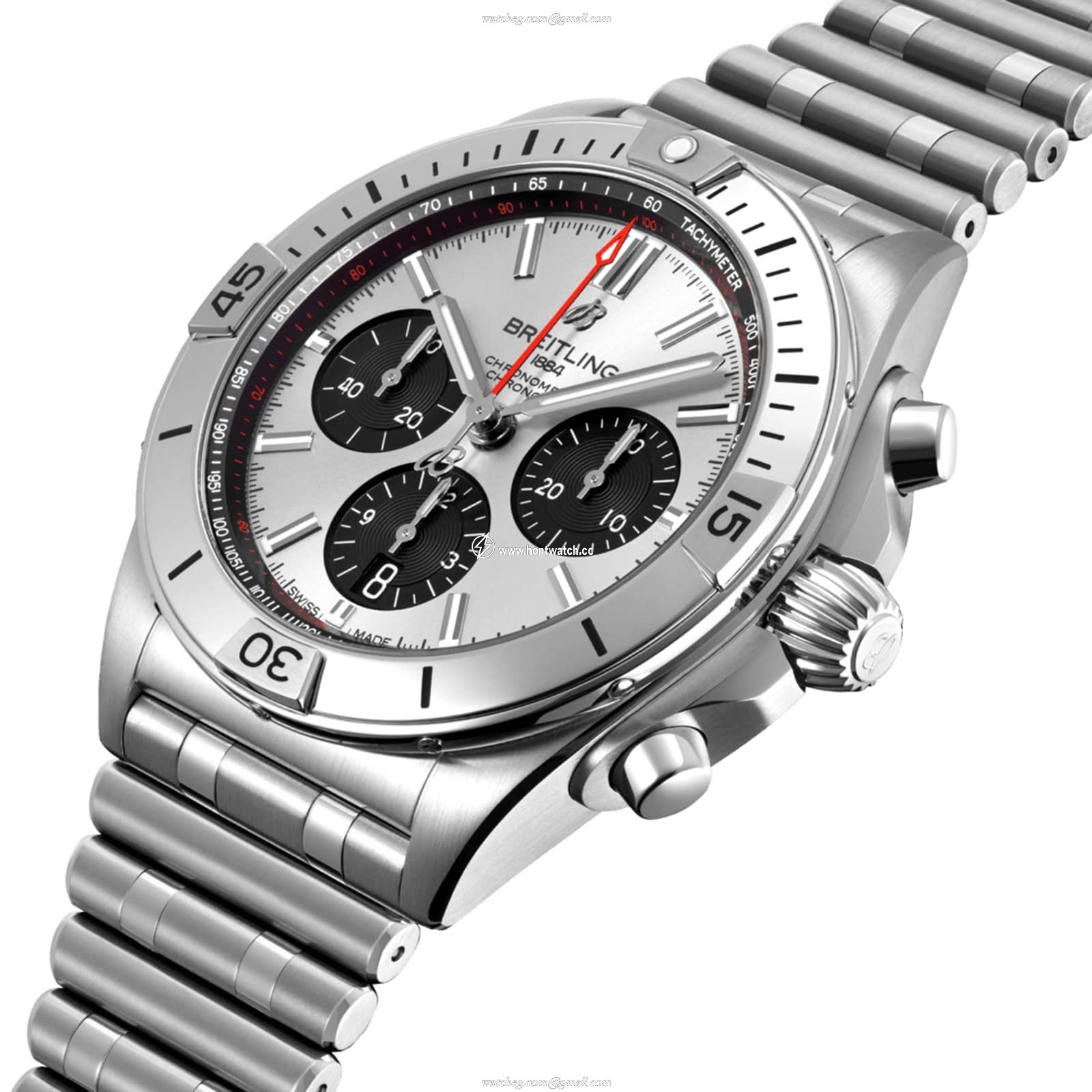 Breitling Chronomat AB0134101G1A1 | 42mm Stainless Steel Automatic Silver Watch - Image 2
