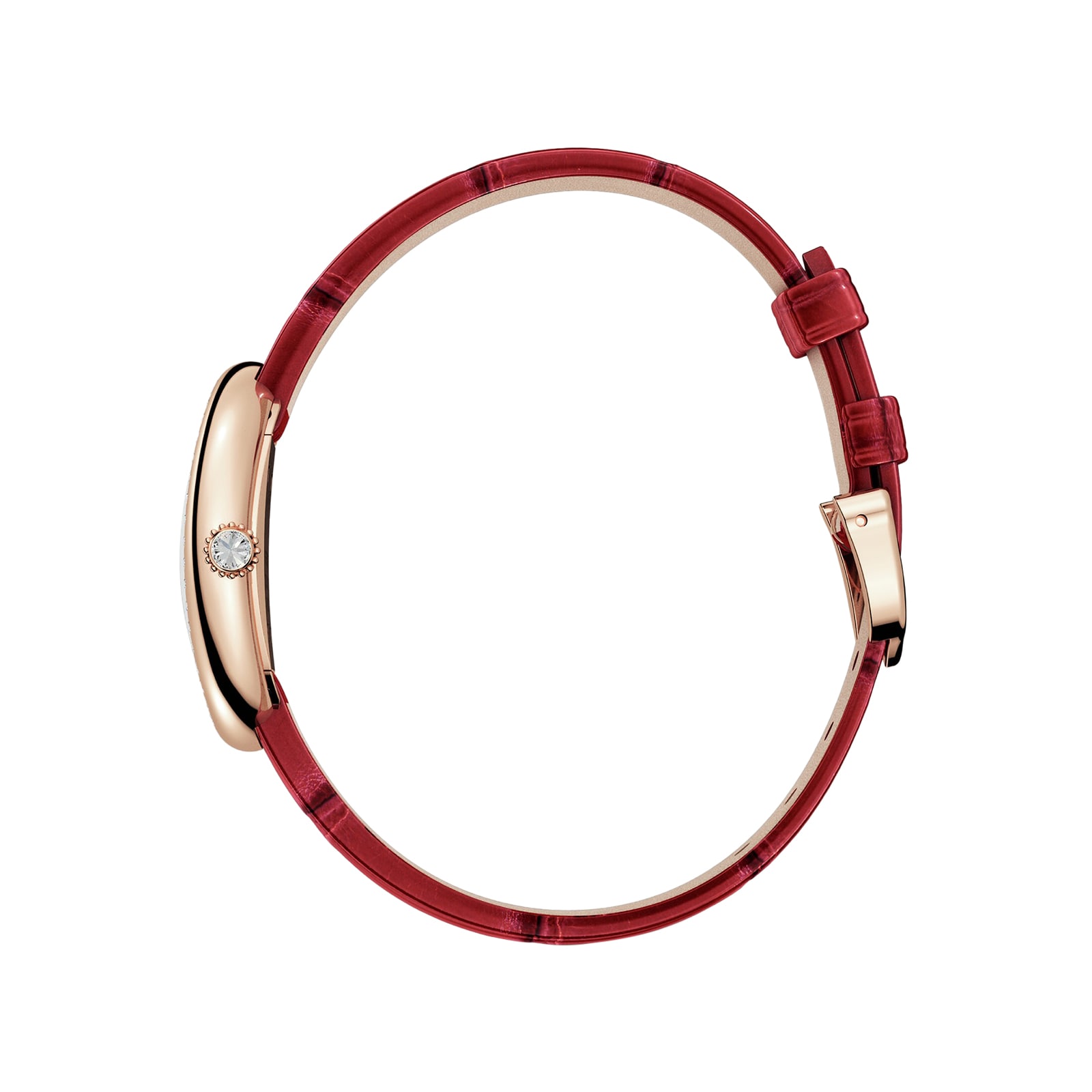 Cartier Baignoire WJBA0031 Rose Gold Quartz Silver Watch | 23mm - Image 4