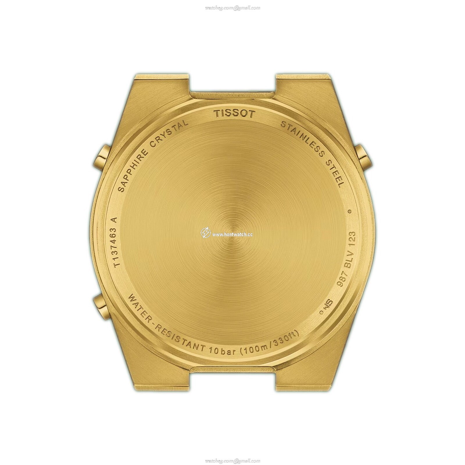 Tissot PRX T1374633302000 | 40mm Gold Dial Quartz Watch | Stainless Steel - Image 2