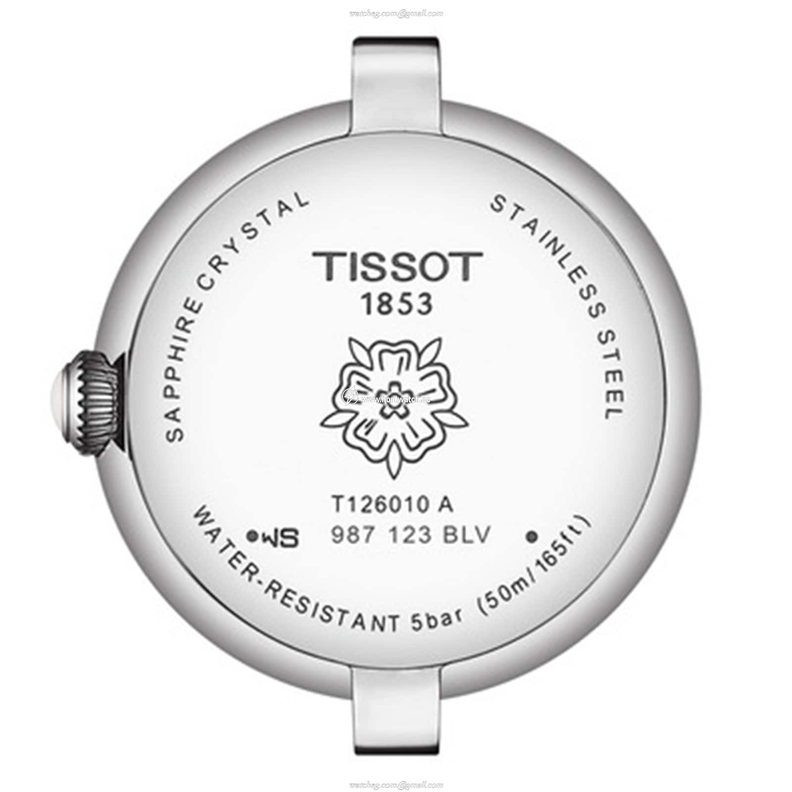 Tissot T-My Lady Silver Dial 26mm Stainless Steel Quartz Watch for Her - Image 2
