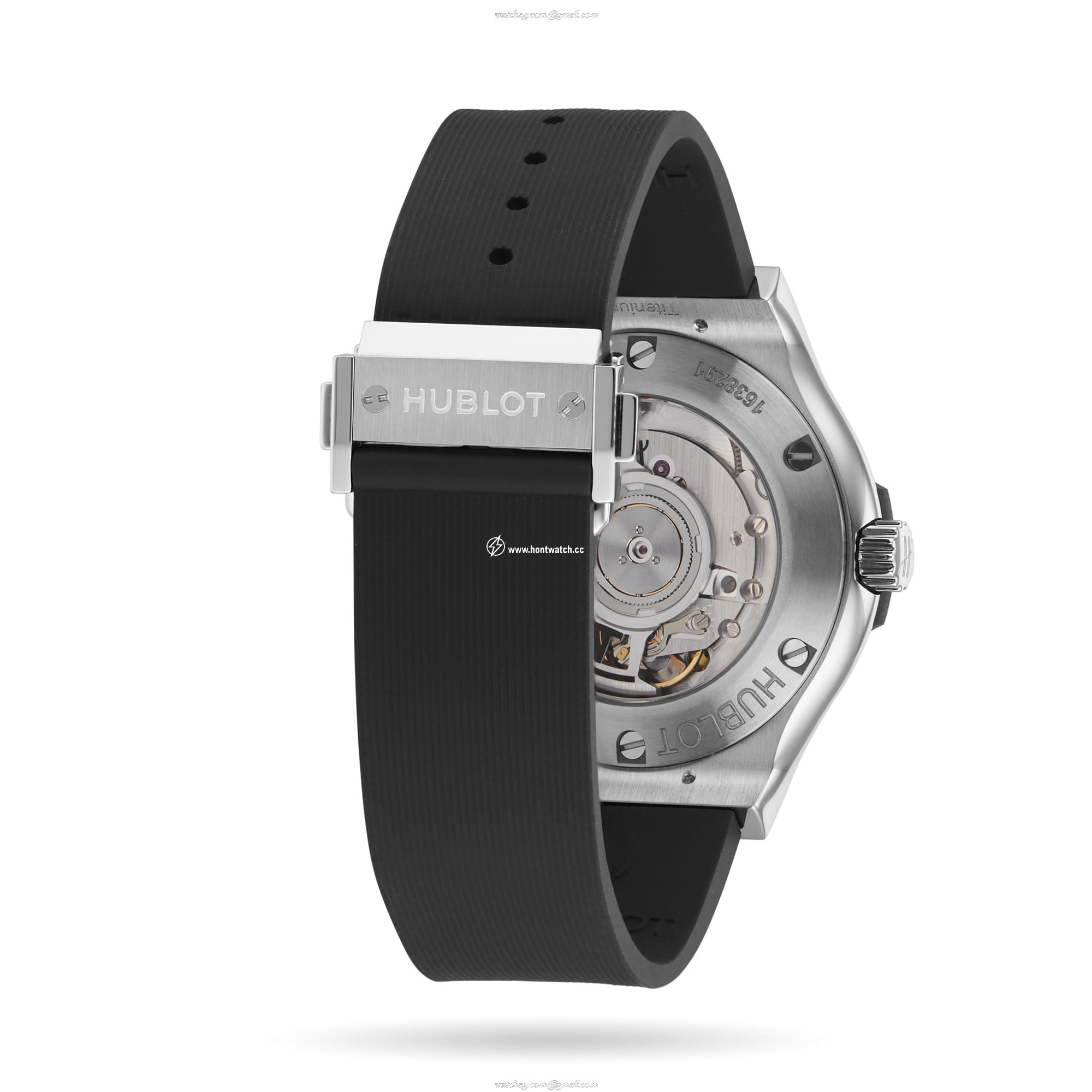 Hublot Classic Fusion Titanium Automatic Watch - 38mm Black Dial | Replica - Image 2