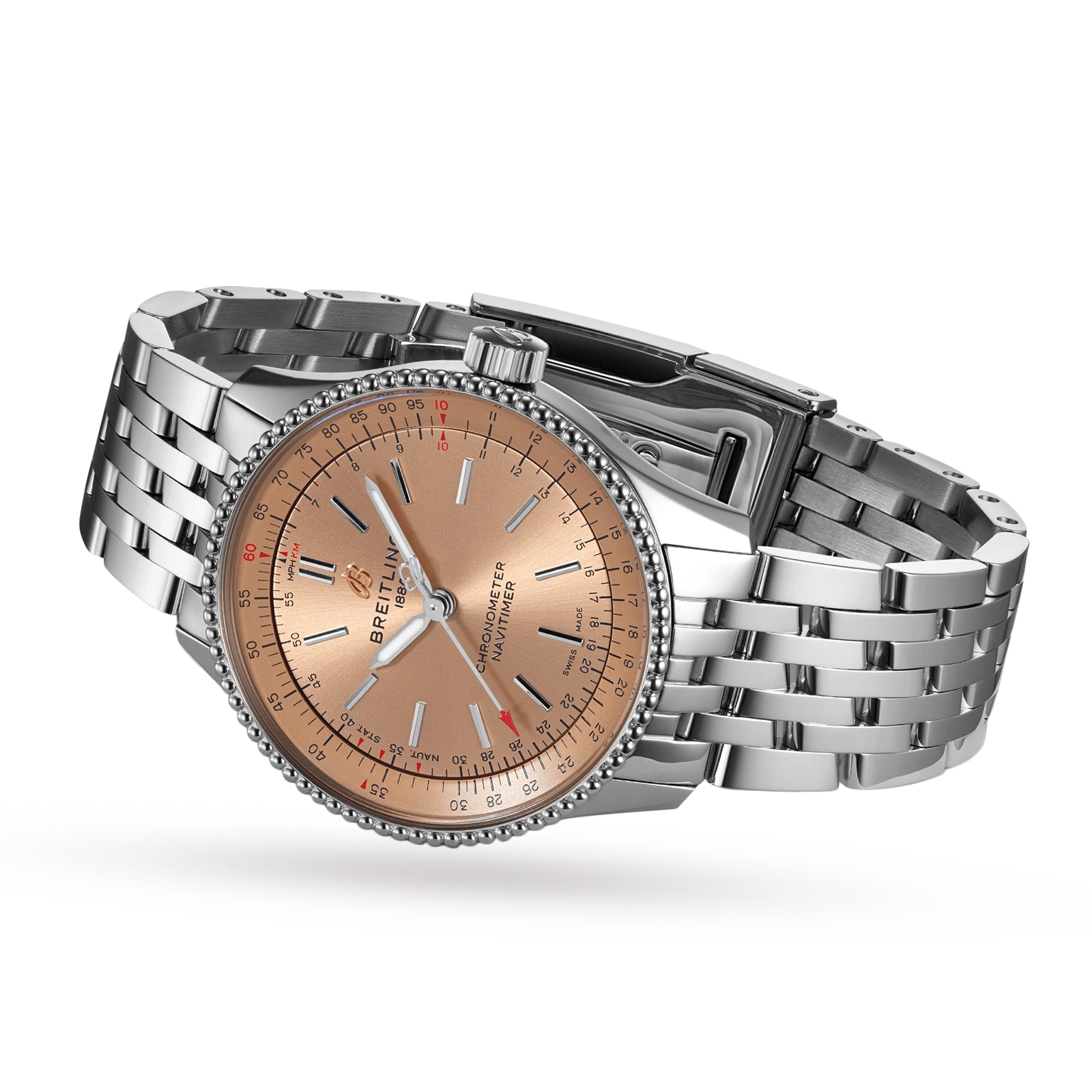 Breitling Navitimer 35mm Automatic Brown Dial - Stainless Steel Watch - Image 3