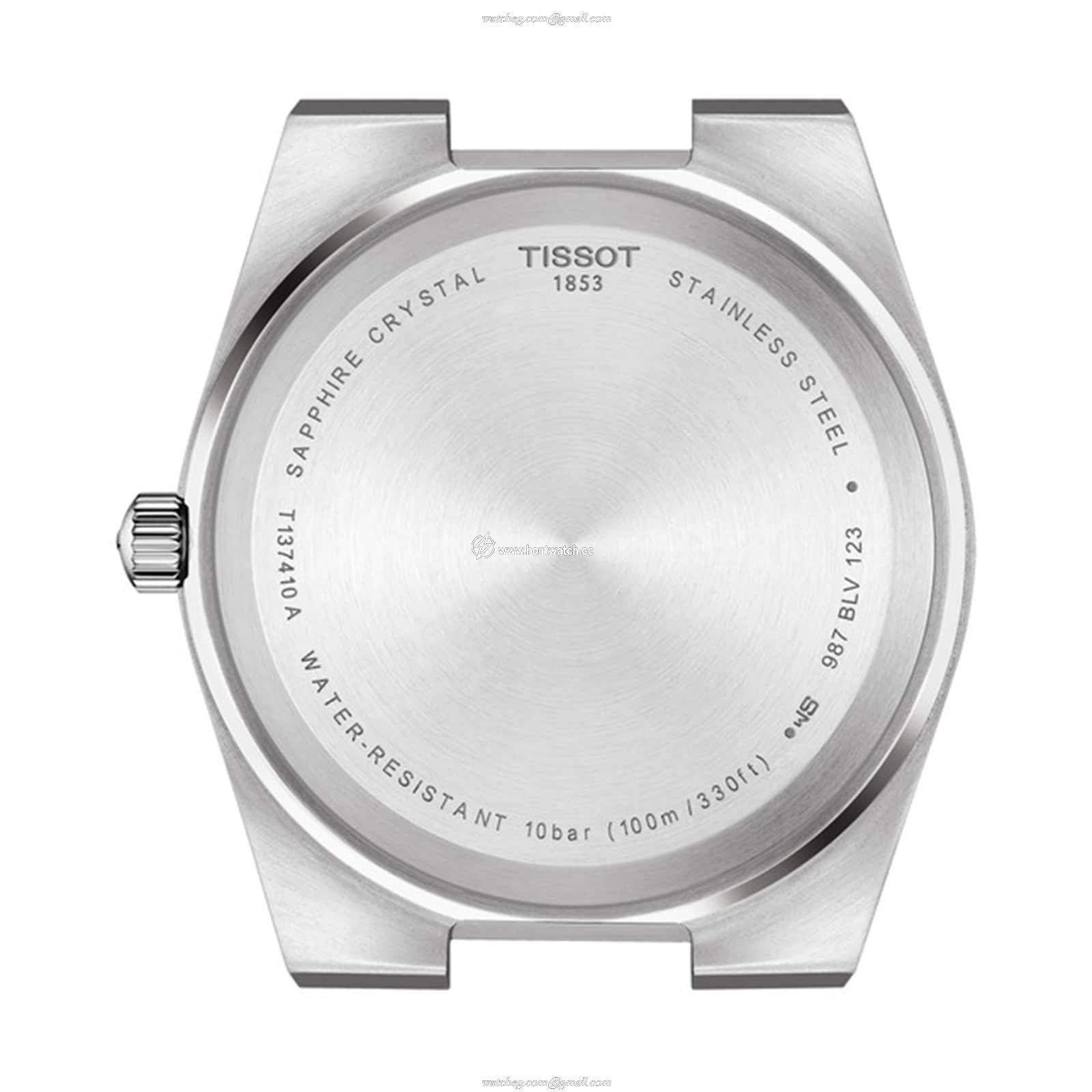 Tissot PRX Quartz Watch - 40mm Black Dial - Stainless Steel Bracelet - Image 2